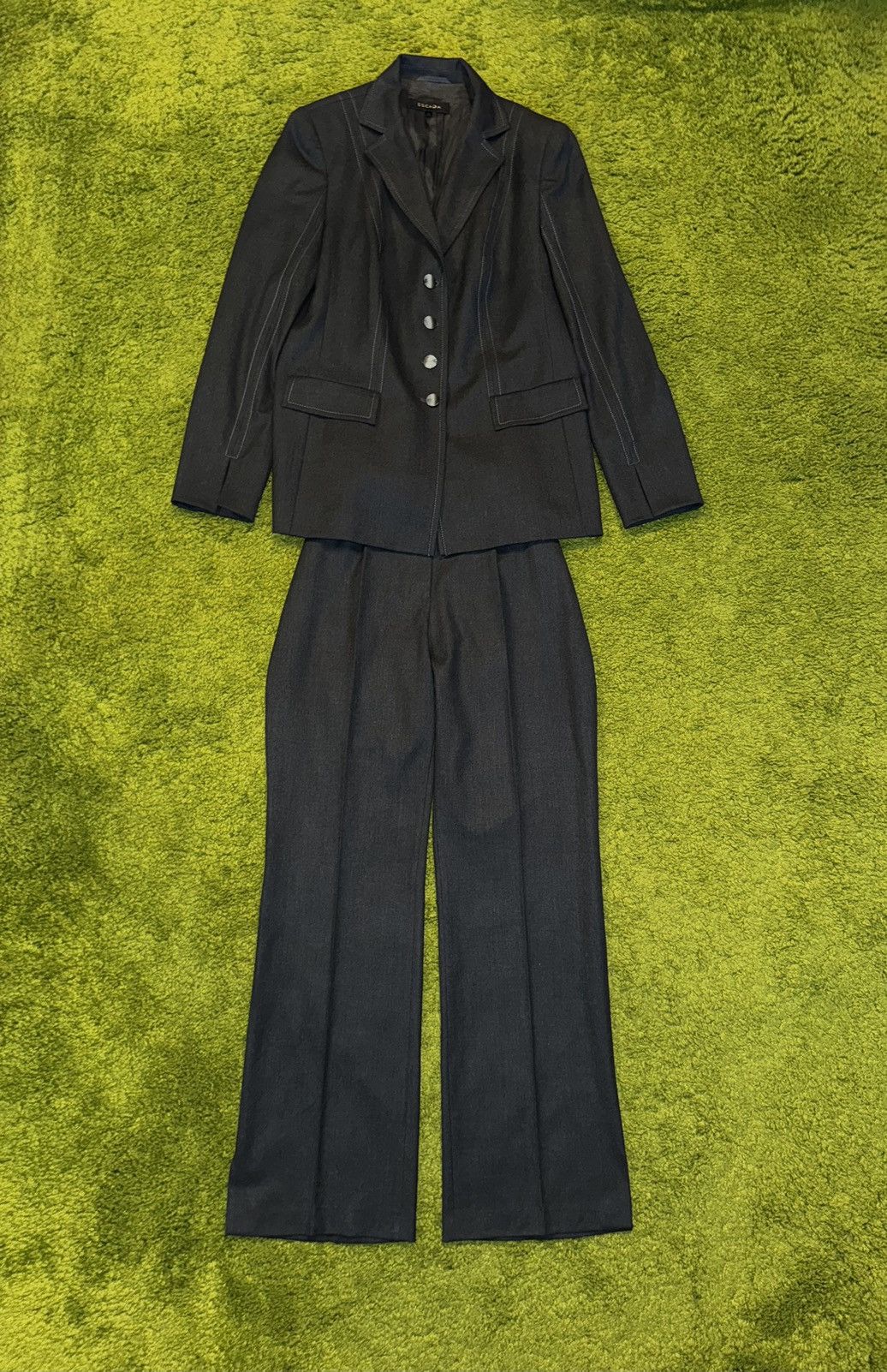 Designer × Escada Escada oldmoney style suit blazer + pants Size M / US 6-8 / IT 42-44 - 1 Thumbnail