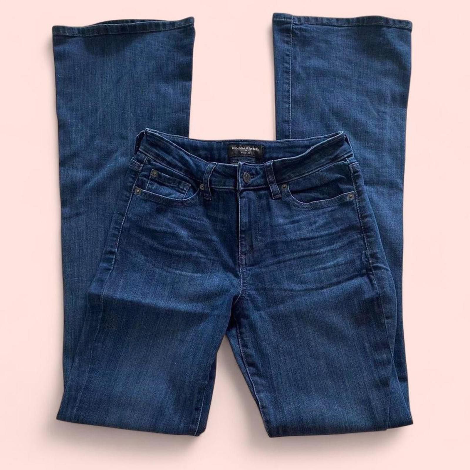 Banana Republic Banana republic-low rise navy jeans Size 26" / US 2 / IT 38 - 1 Thumbnail