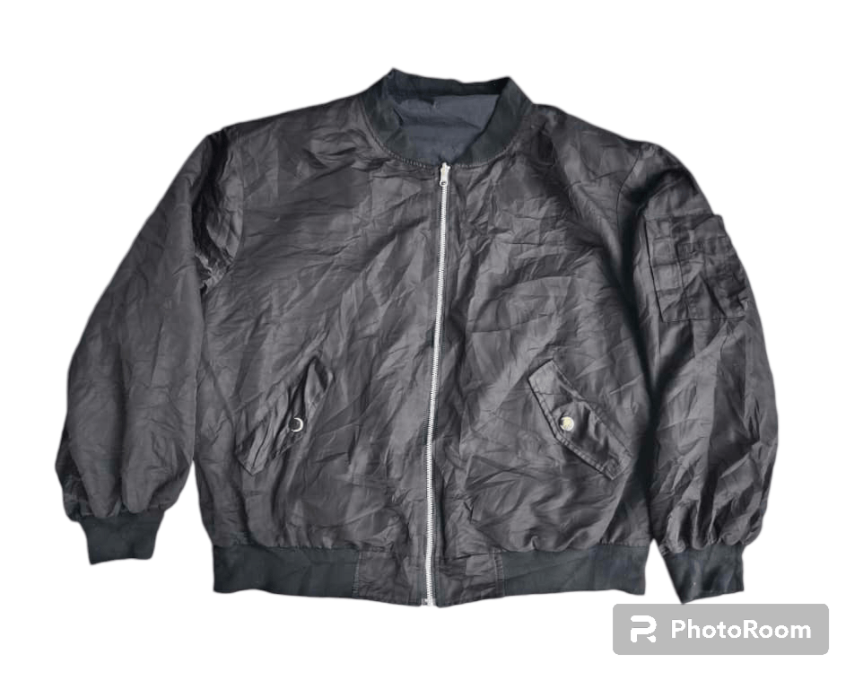 Japanese Brand × Vintage Browny Japanese Riversible Bomber Jacket Size US XL / EU 56 / 4 - 1 Thumbnail