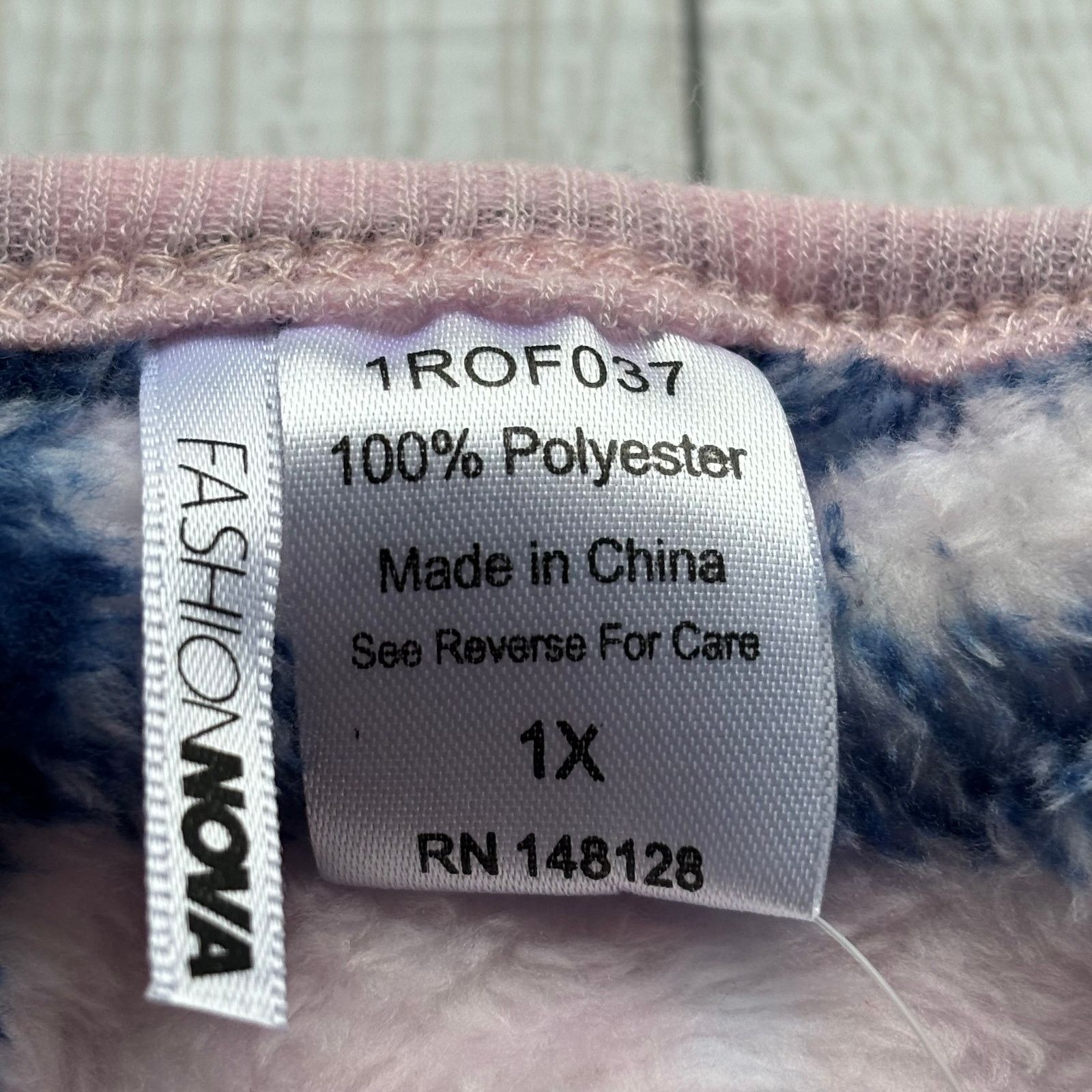 Fashion Nova Fashion Nova Pink Plaid Plush PJ Romper Size 1X NWT Size ONE SIZE - 12 Thumbnail
