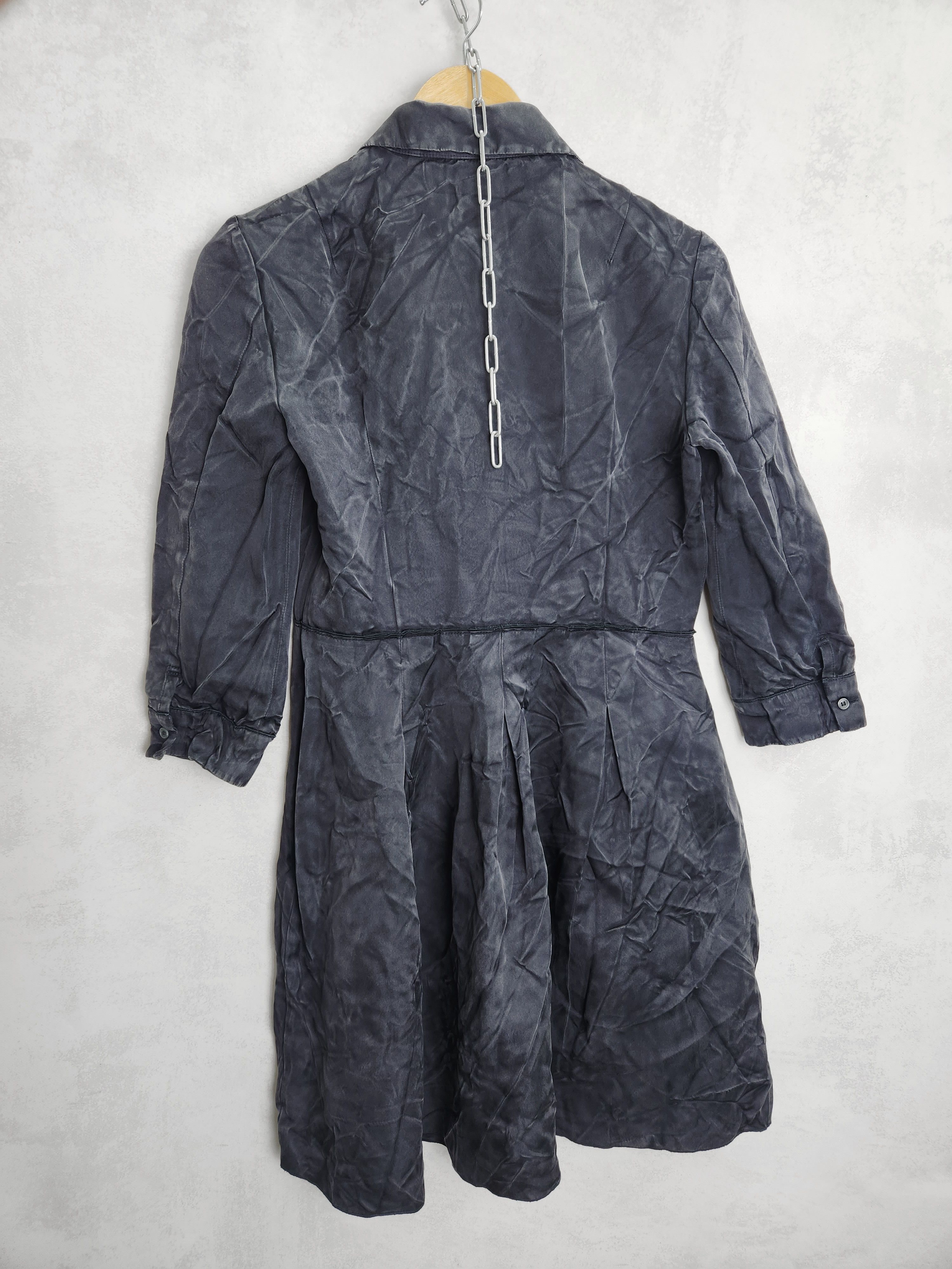 Jil Sander Jil sander navy dress button ups size 38 Size M / US 6-8 / IT 42-44 - 6 Thumbnail