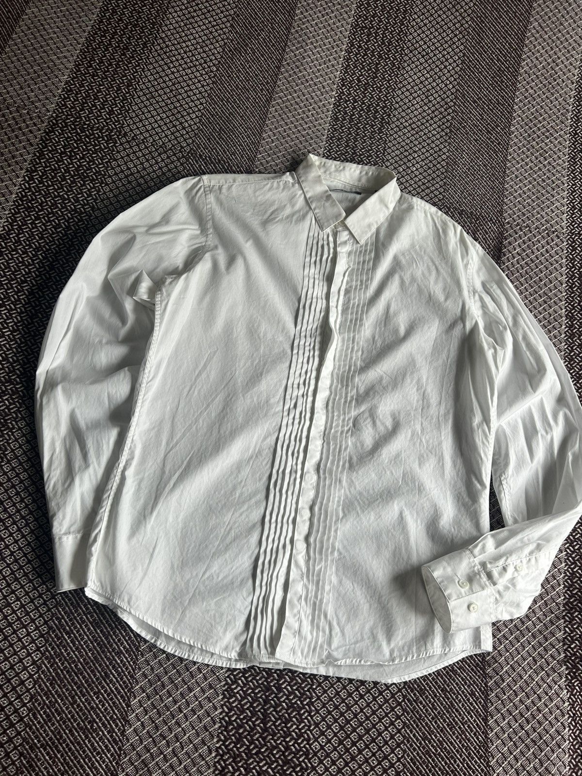 DKNY DKNY Classic White Shirt Solid Style Size Medium Size US M / EU 48-50 / 2 - 8 Thumbnail