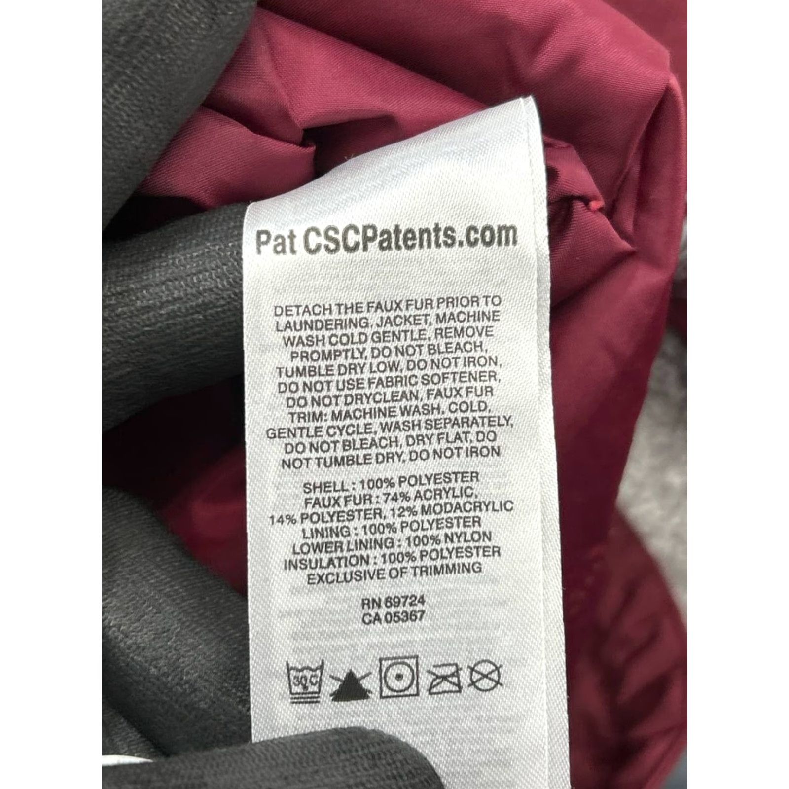 Vintage Columbia Emerald Lake Jacket Womens Small Red Omni-Tech Insulated Parka Size S / US 4 / IT 40 - 5 Thumbnail