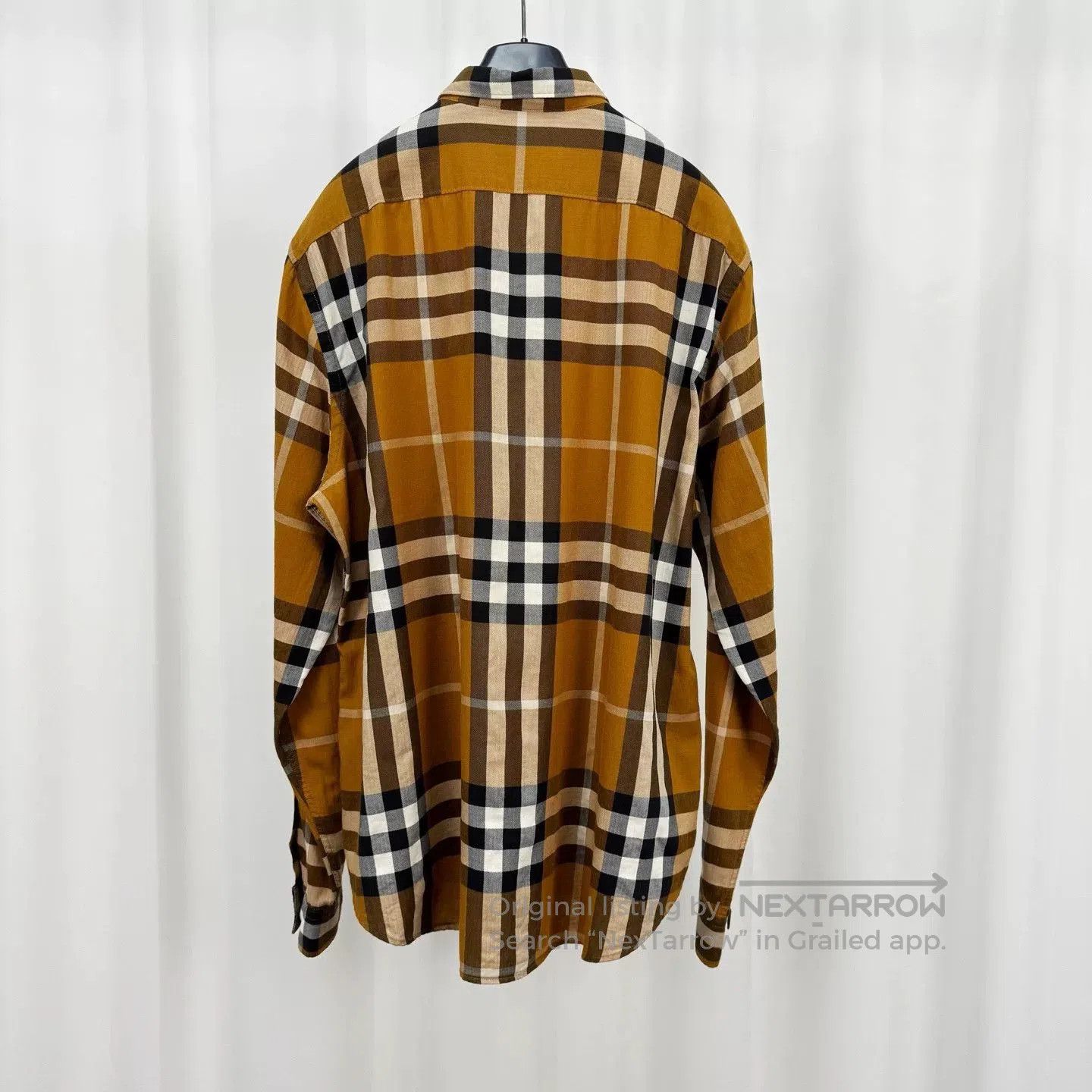 Burberry burberry classic check shirt in brown. Size US XL / EU 56 / 4 - 2 Thumbnail