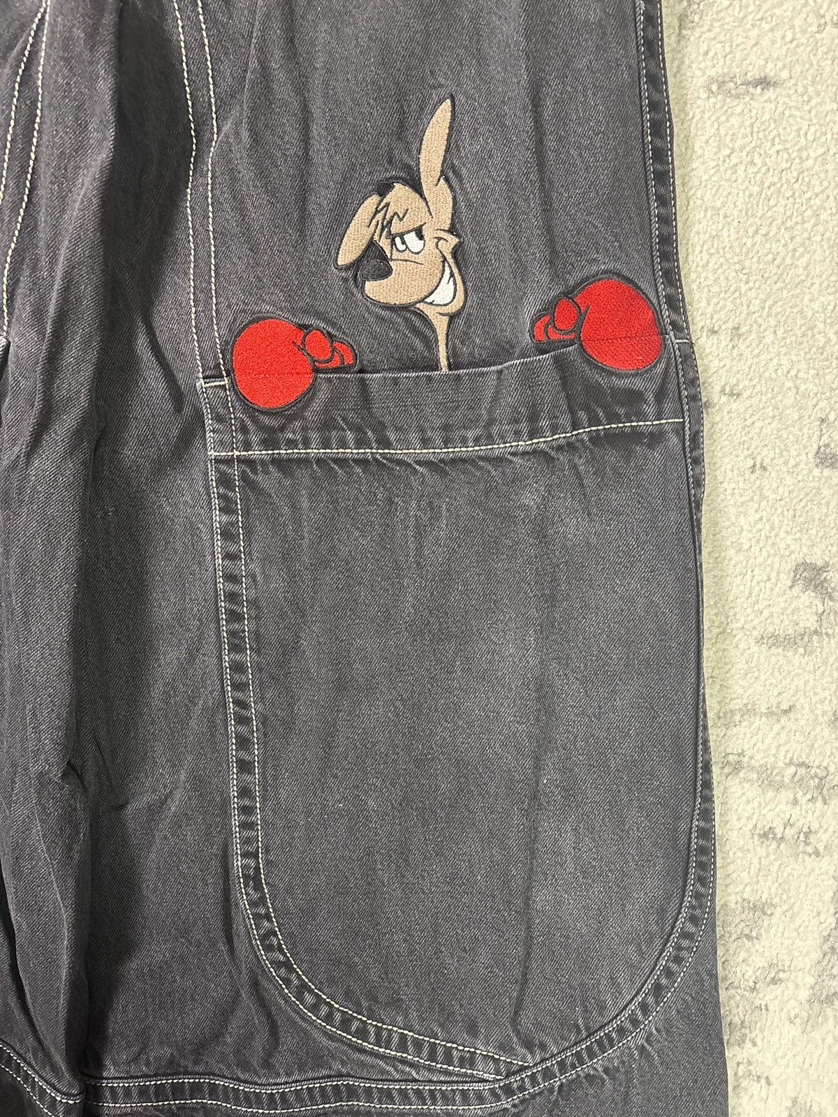 JNCO JNCO 34 INCH KANGAROO BLACK DENIM Size US 30 / EU 46 - 6 Thumbnail