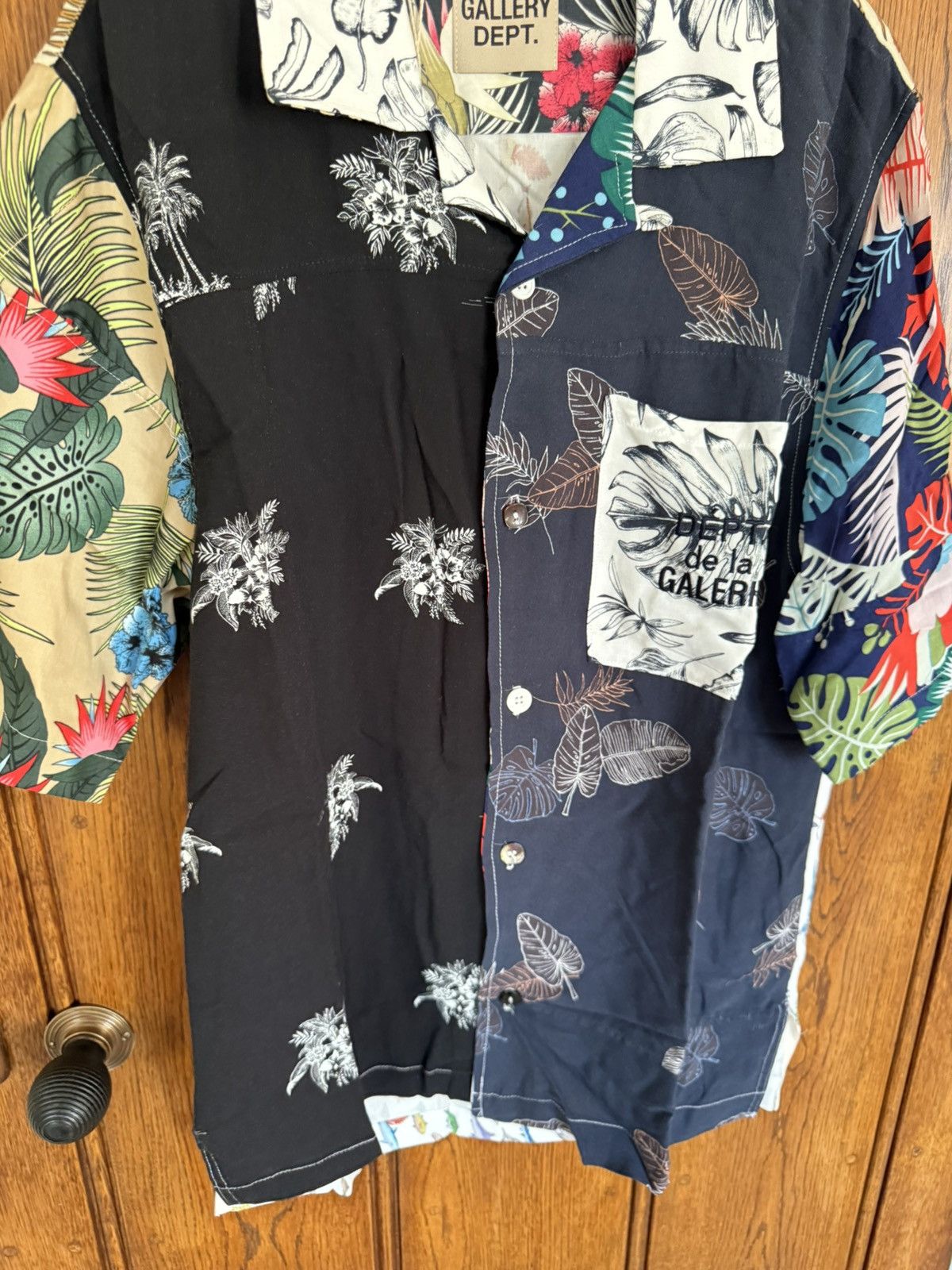 Gallery Dept. Gallery Dept Parker patchwork Hawaiian camp collar shirt S Size US S / EU 44-46 / 1 - 24 Thumbnail
