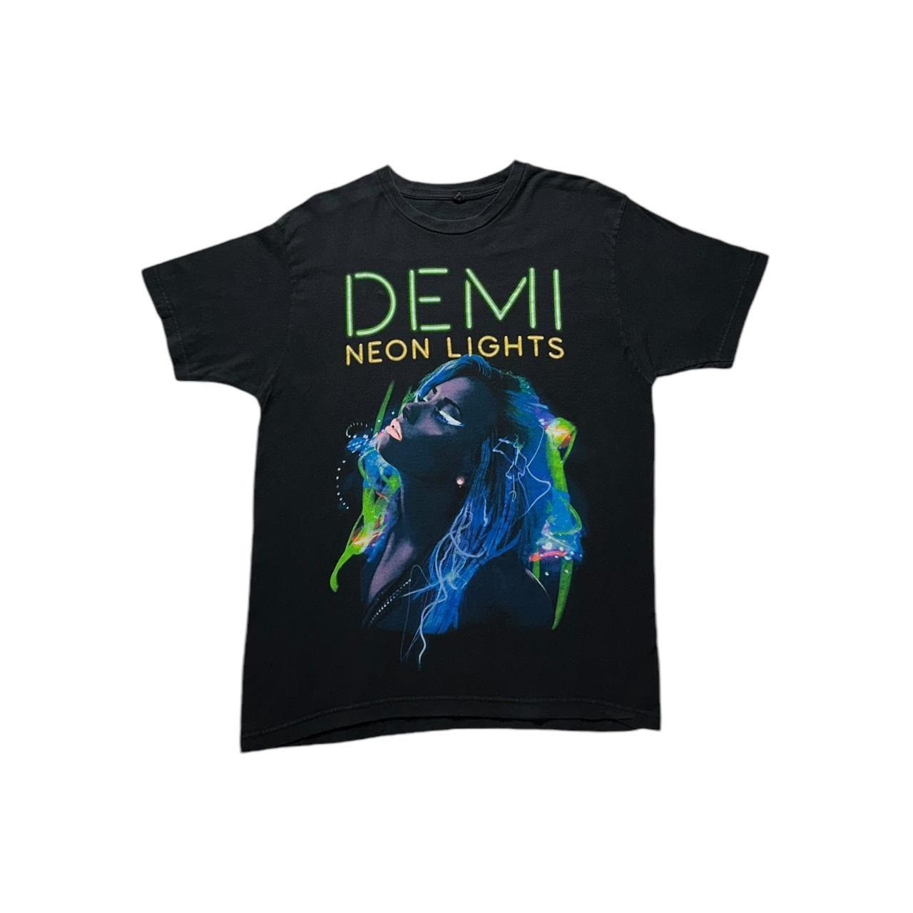 Band Tees × Hanes Demi Lovato Neon Lights 2014 Tour T-Shirt Size US L / EU 52-54 / 3 - 1 Thumbnail