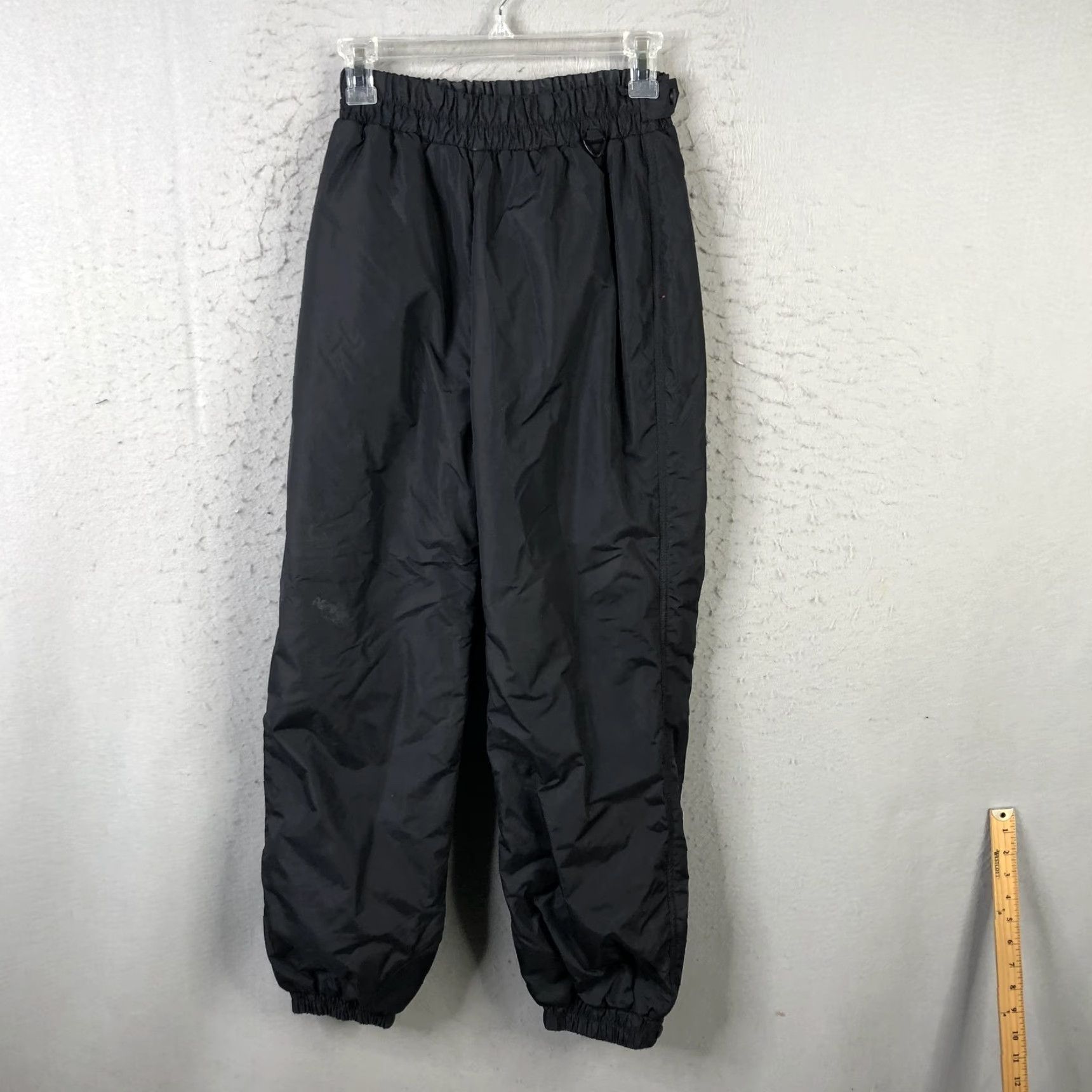Vintage Columbia Pants Womens Small Black Insulated Nylon Snow Ski Winter Snowboard Size 28" / US 6 / IT 42 - 2 Thumbnail