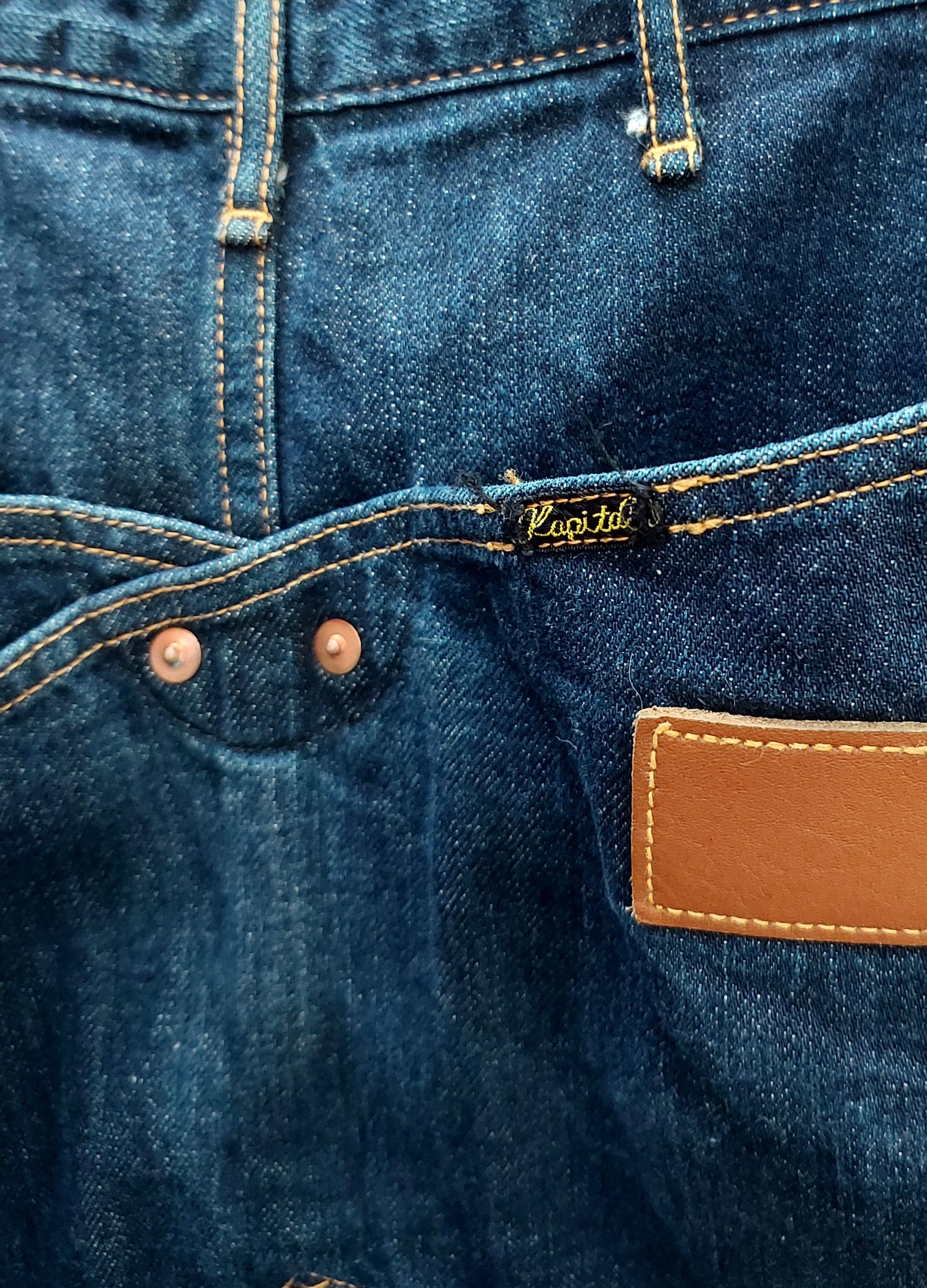 Kapital KAPITAL Sarouel 6 Pockets Denim Size US 32 / EU 48 - 10 Thumbnail