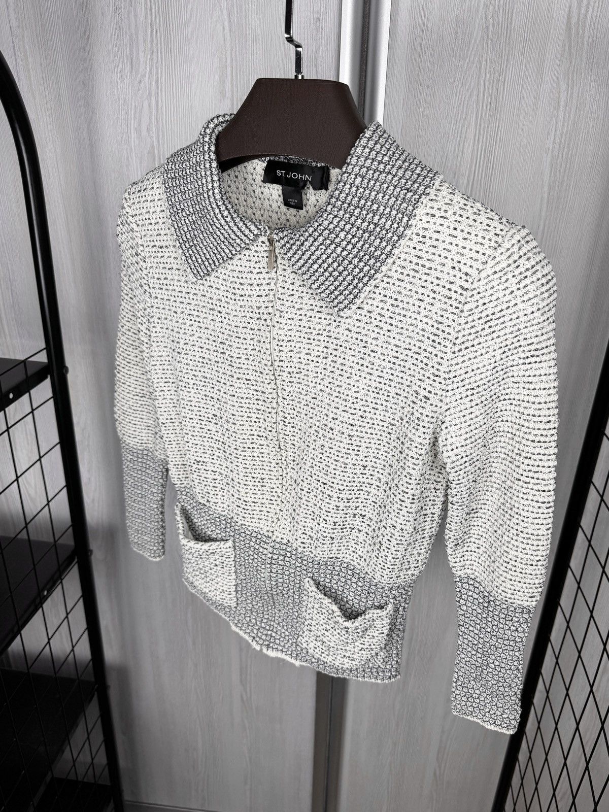St. John St. John Old money style Tweed style blazer jacket Size S / US 4 / IT 40 - 6 Thumbnail