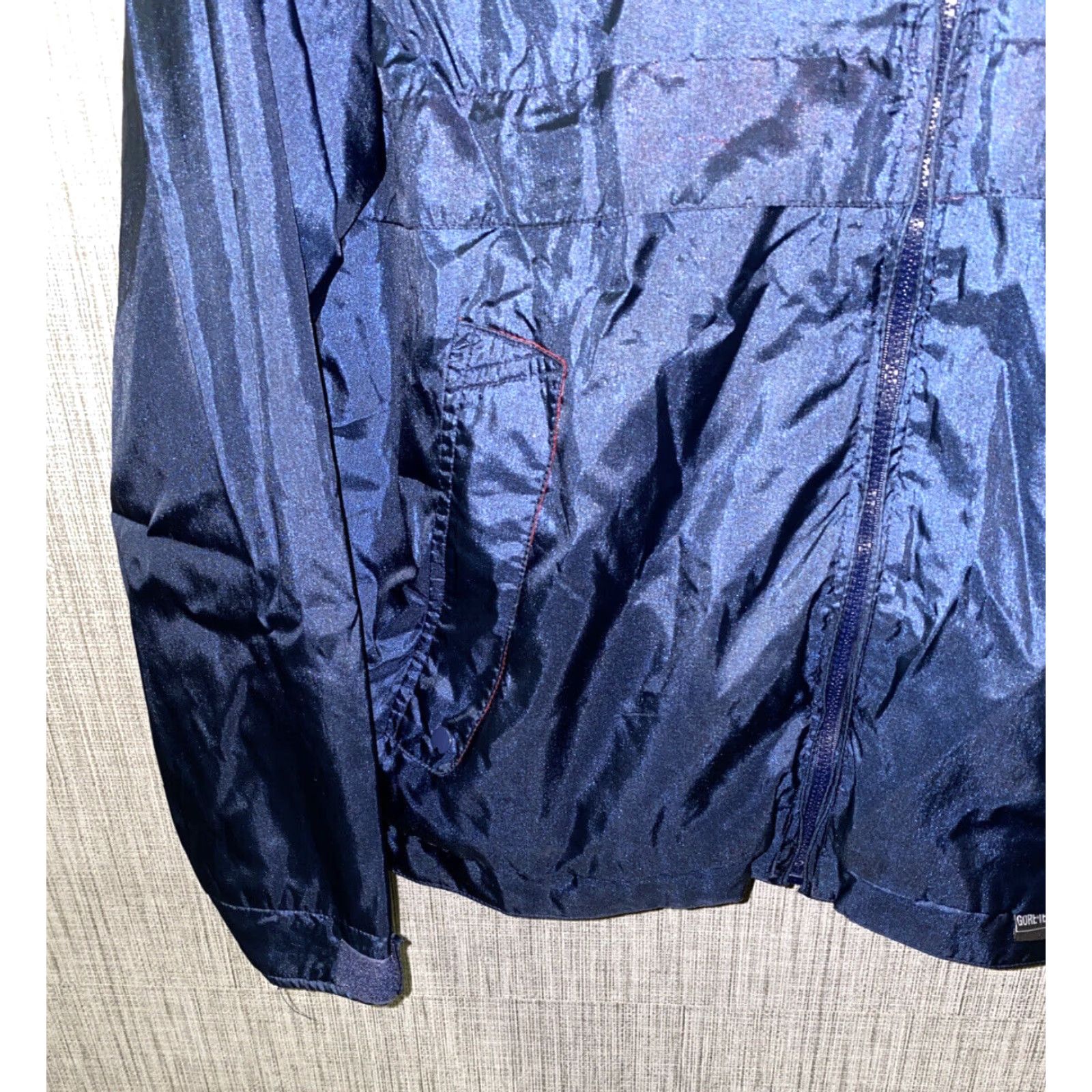 Wilson Wilson Staff Mens Blue Red Gore Tex Full Zip Jacket Large Size US L / EU 52-54 / 3 - 4 Thumbnail