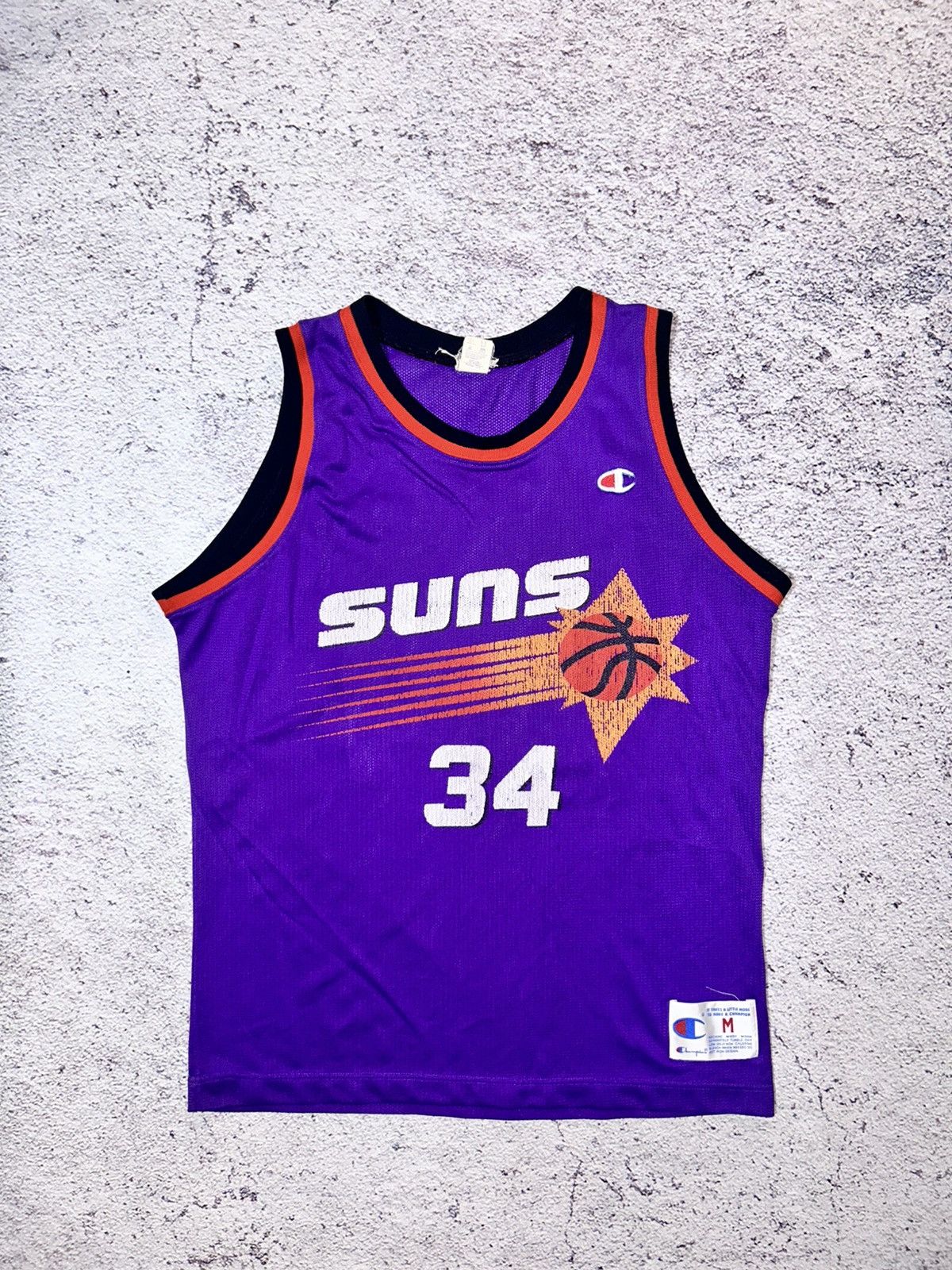 Champion Champion Charles Barkley Phoenix Suns Away NBA Vintage Size US M / EU 48-50 / 2 - 2 Thumbnail