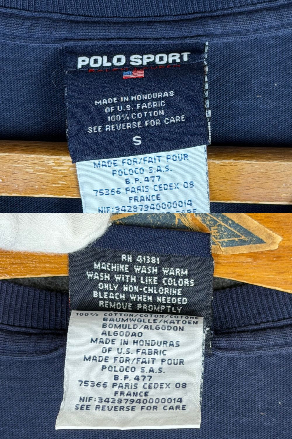 Polo Ralph Lauren Polo Ralph Lauren Tiger Head Chenille Patch L/S Tee Size US S / EU 44-46 / 1 - 5 Thumbnail