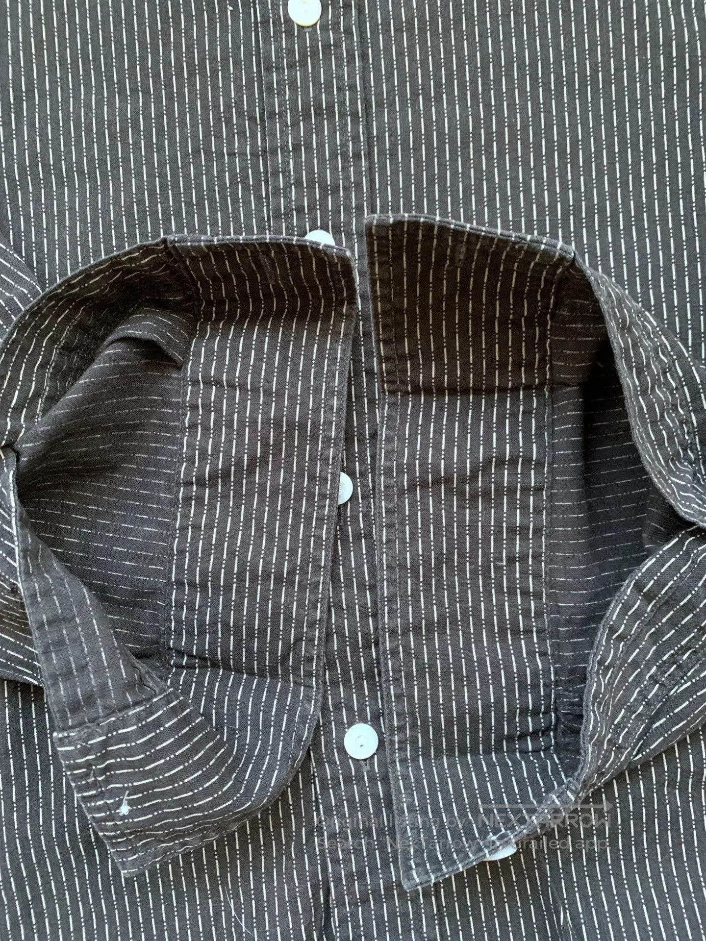 RRL Ralph Lauren Striped Utility Work Shirt Size M. Size US M / EU 48-50 / 2 - 6 Thumbnail
