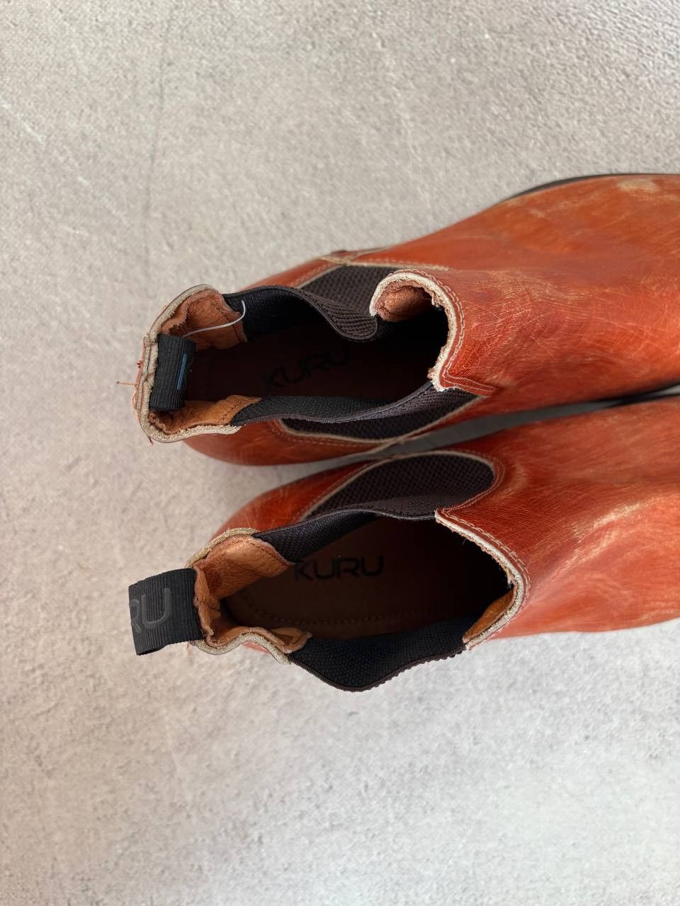 Other Leather Faded Vintage KMRii Guidi style Boots Shoes Y2K Size US 10 / EU 43 - 9 Thumbnail