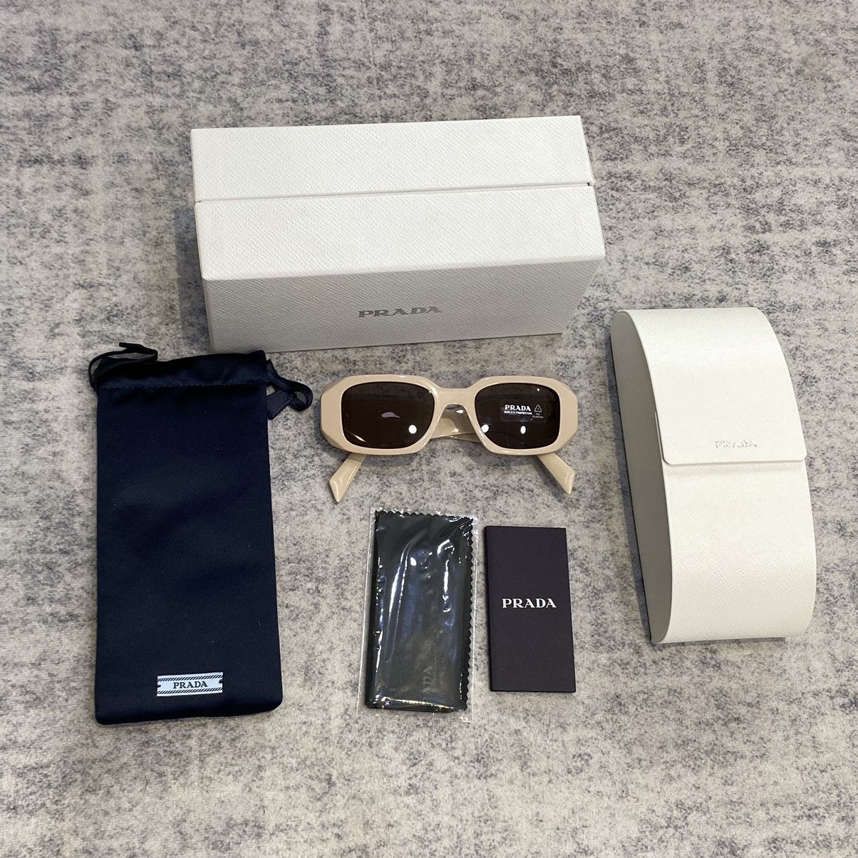 Prada PRADA SYMBOLE GLASSES PURPLE BROWN Size ONE SIZE - 11 Thumbnail