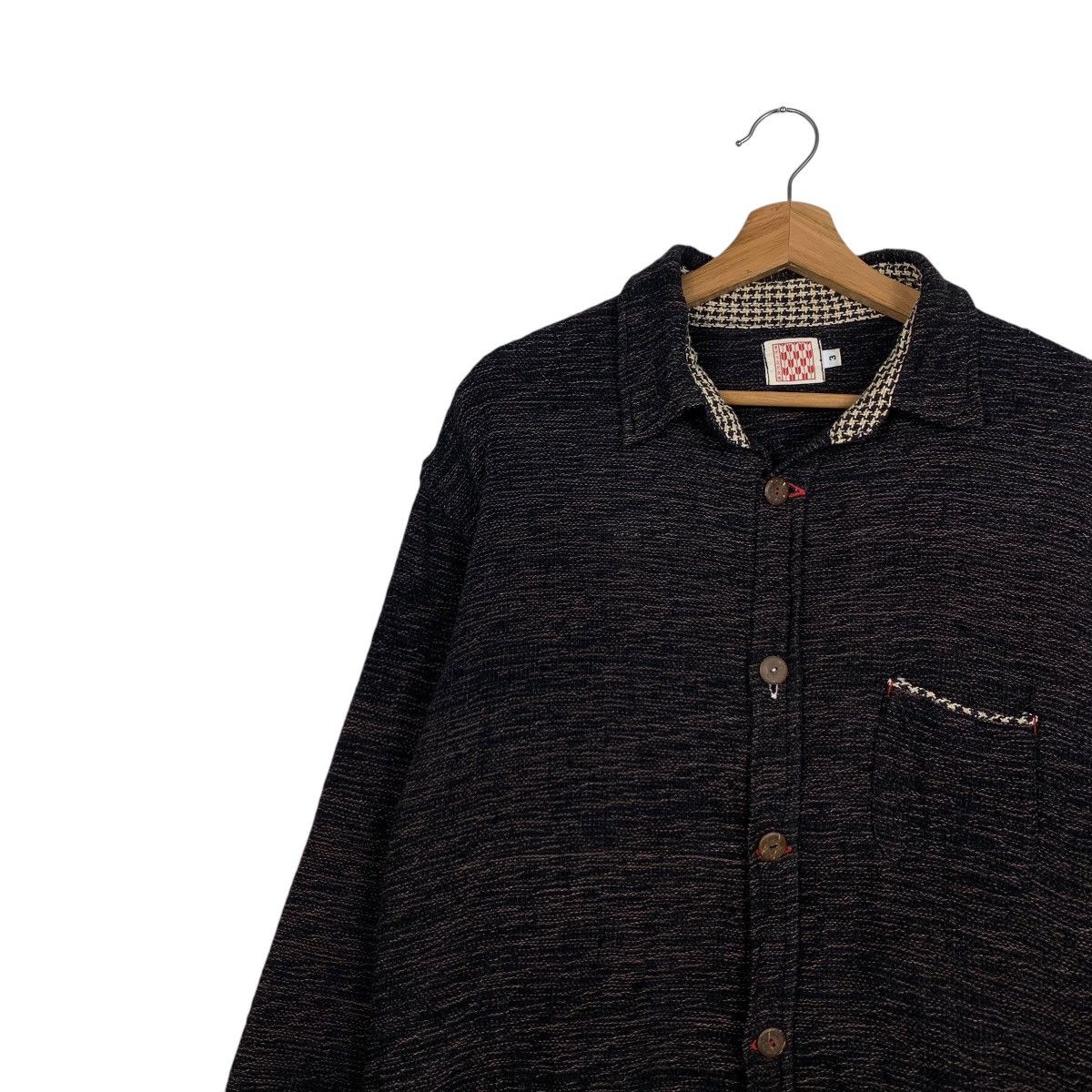 Flannel GAFU SHIMOKITAZAWA Tokyo Kapital Style Jacket #1733-C77 Size US M / EU 48-50 / 2 - 6 Thumbnail
