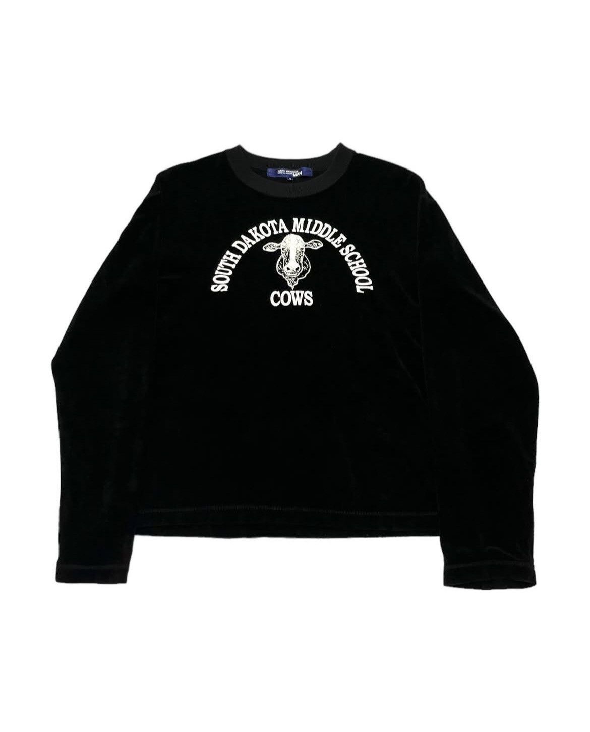 Junya Watanabe Junya Watanabe AW2002 Velour Sweatshirt *VERY RARE* Size US S / EU 44-46 / 1 - 4 Thumbnail