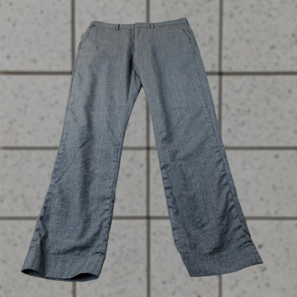 J.Crew J.CREW Pants Mens 32X32 Gray Wool Chino Trousers Slim Bedford Straight Preppy Size US 32 / EU 48 - 1 Thumbnail
