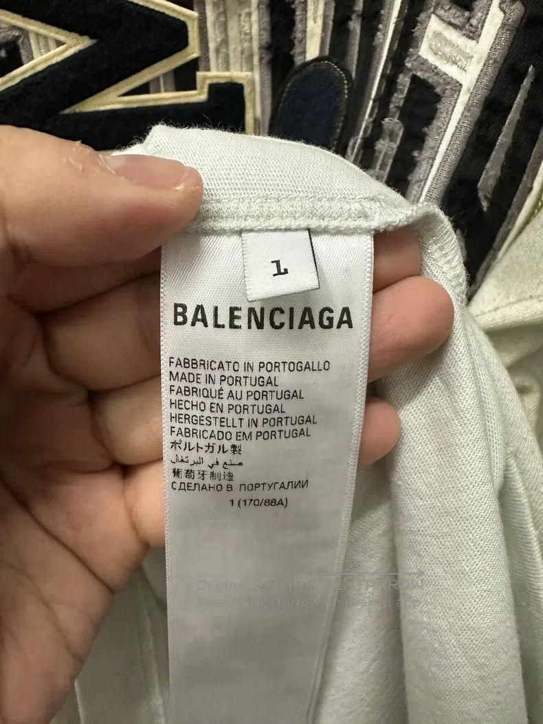 Balenciaga Balenciaga Manchester United Co-Branded Short Sleeve T-Shi Size US L / EU 52-54 / 3 - 5 Thumbnail