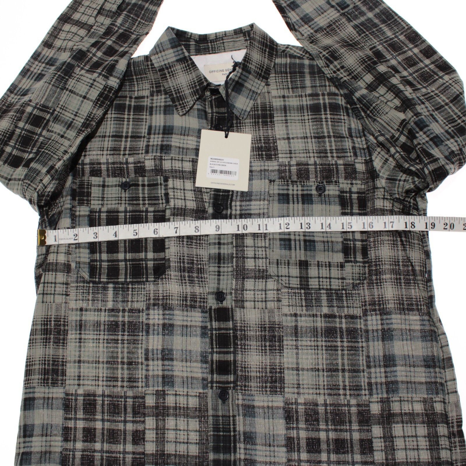 Officine Generale Officine Generale New with tags Shirt Size S US In Gray Size US S / EU 44-46 / 1 - 4 Thumbnail