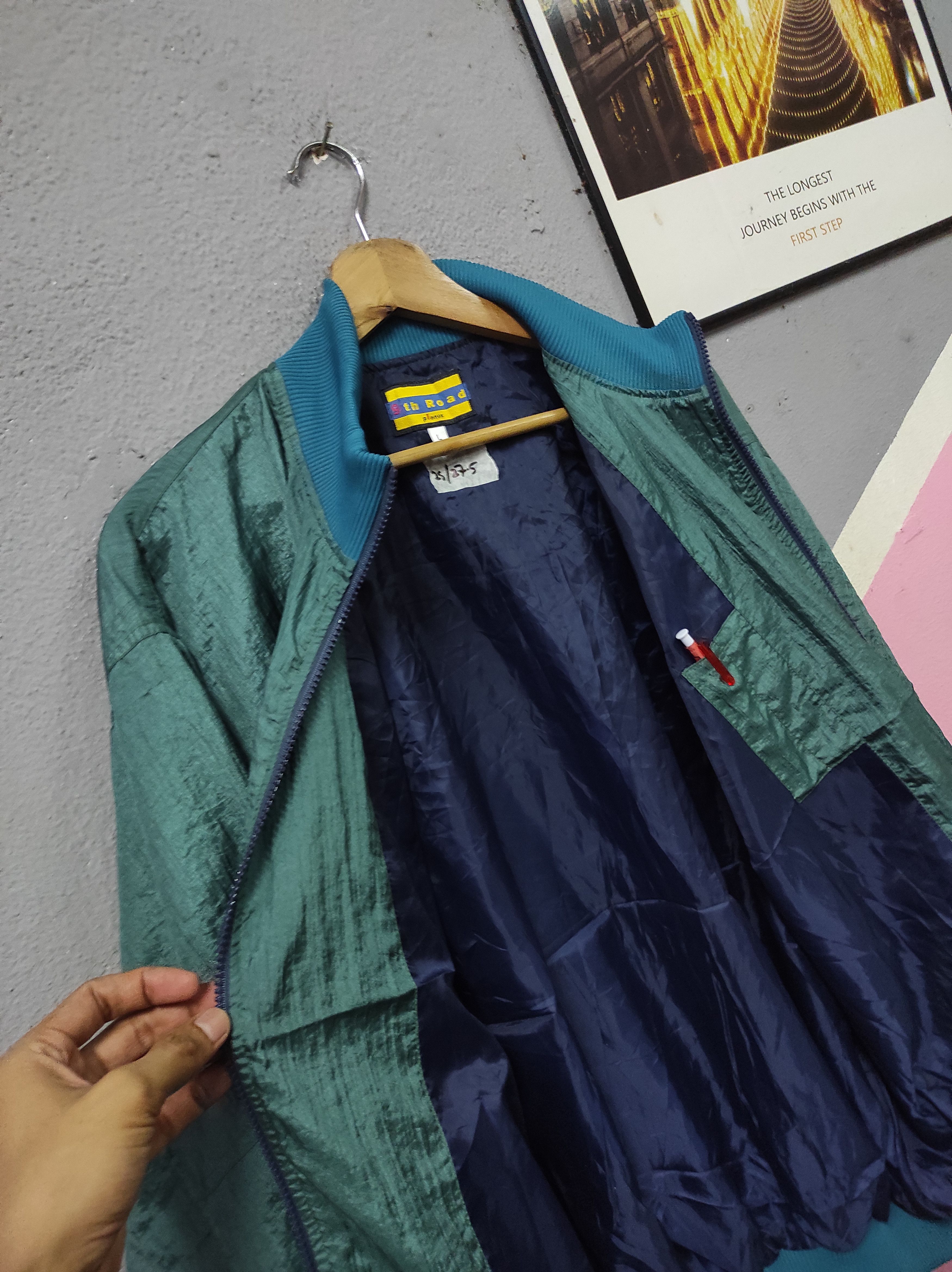 Japanese Brand × Vintage IKEHIKO VTG NYLON BOMBER JACKET Size US L / EU 52-54 / 3 - 5 Thumbnail