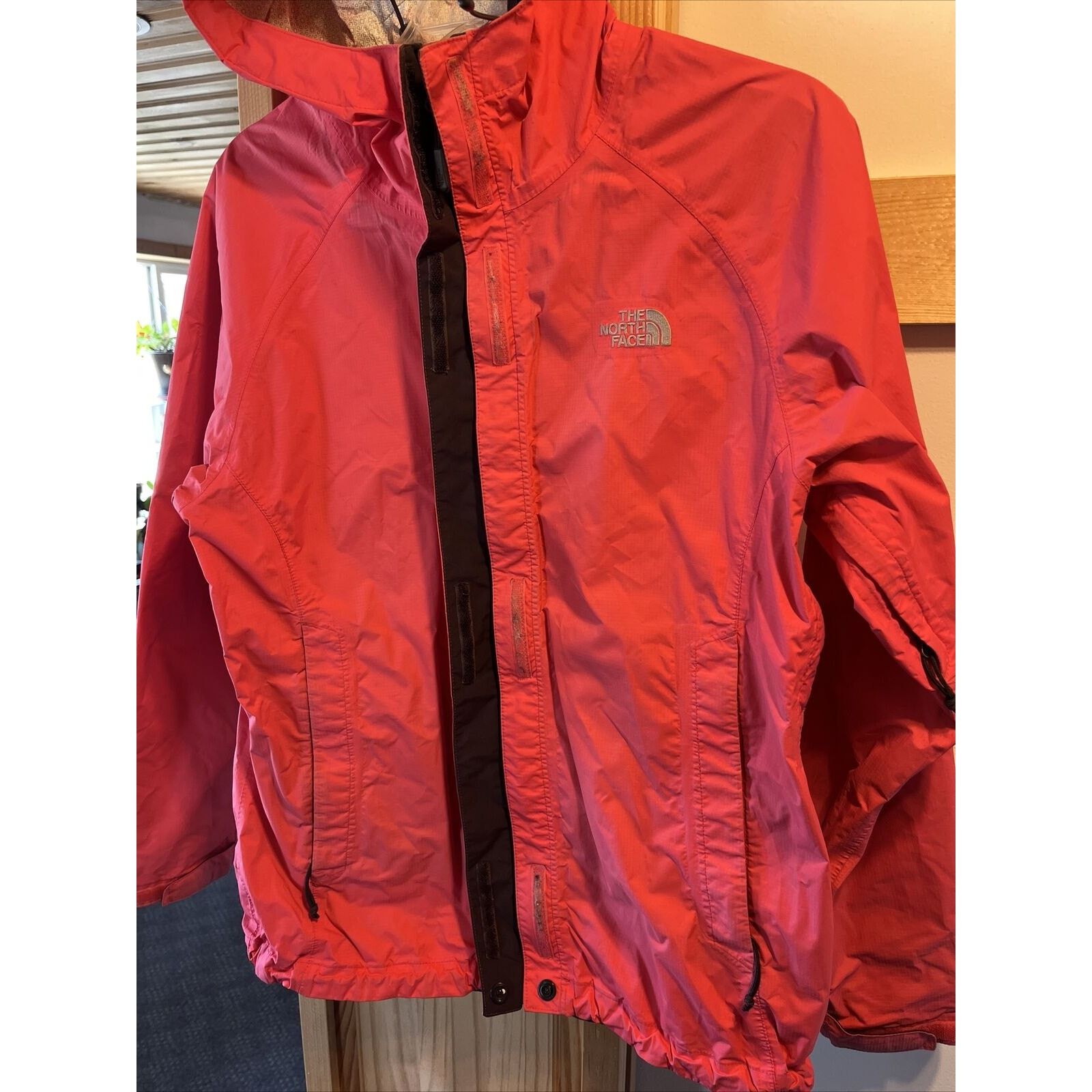 The North Face The North Face Womens M Pink LS zip hooded nylon rain jacket Size M / US 6-8 / IT 42-44 - 7 Thumbnail