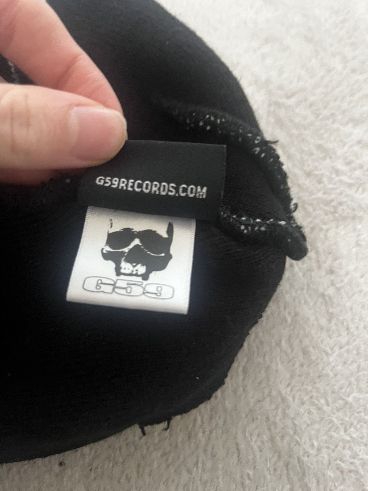 G59 Records suicideboy G59 Records Skull Balaclava - Grey Day Tour Merch Size ONE SIZE - 5 Thumbnail