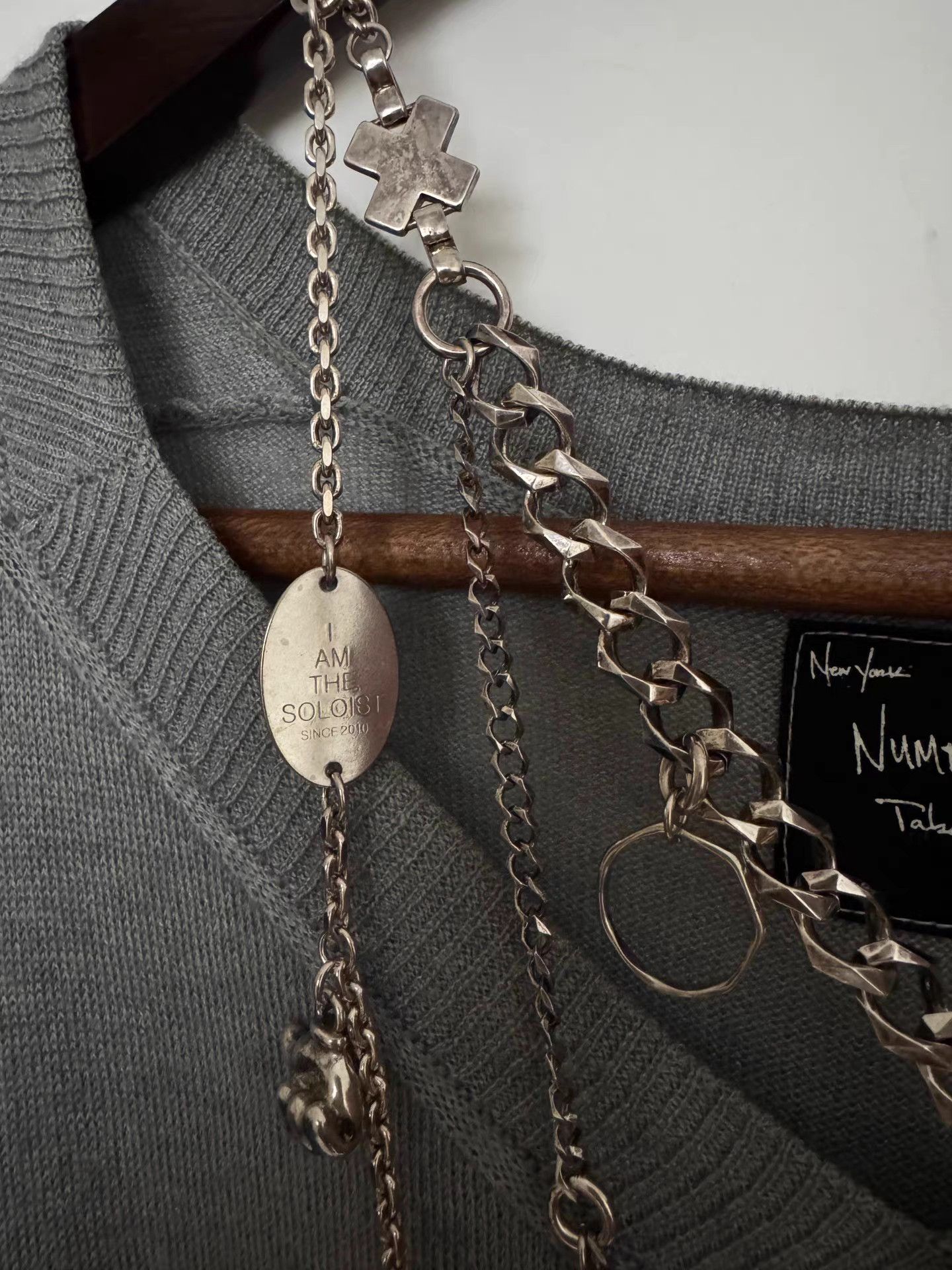 Takahiromiyashita The Soloist. TAKAHIROMIYASHITA THE SOLOIST necklace Size ONE SIZE - 3 Thumbnail