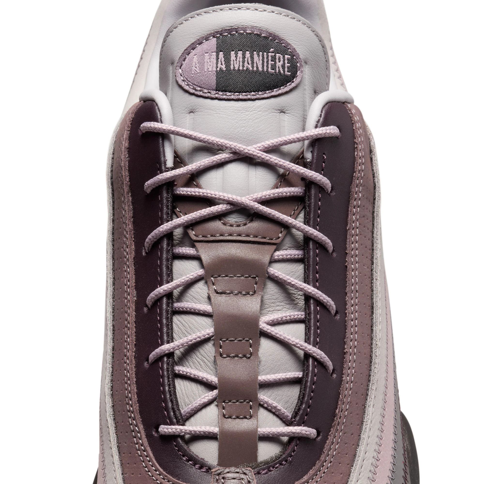A Ma Maniere × Nike Nike Air Max 95 SP Dk Violet Ore/Burgundy Size US 7.5 / IT 37.5 - 7 Thumbnail