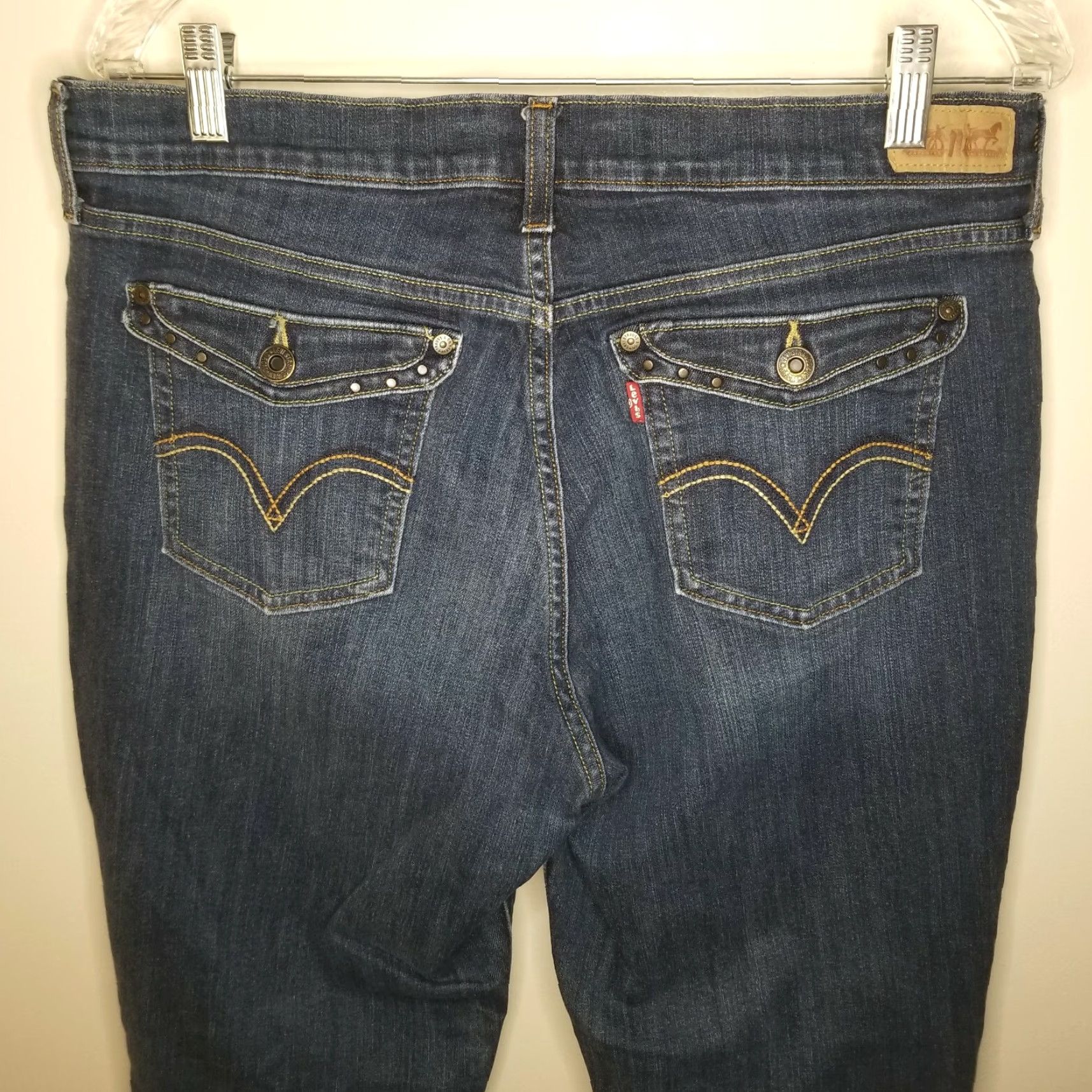 Levi's Levi's 515 Jeans Women Bootcut 34x27 Blue Size 34" / US 12 / IT 48 - 6 Thumbnail