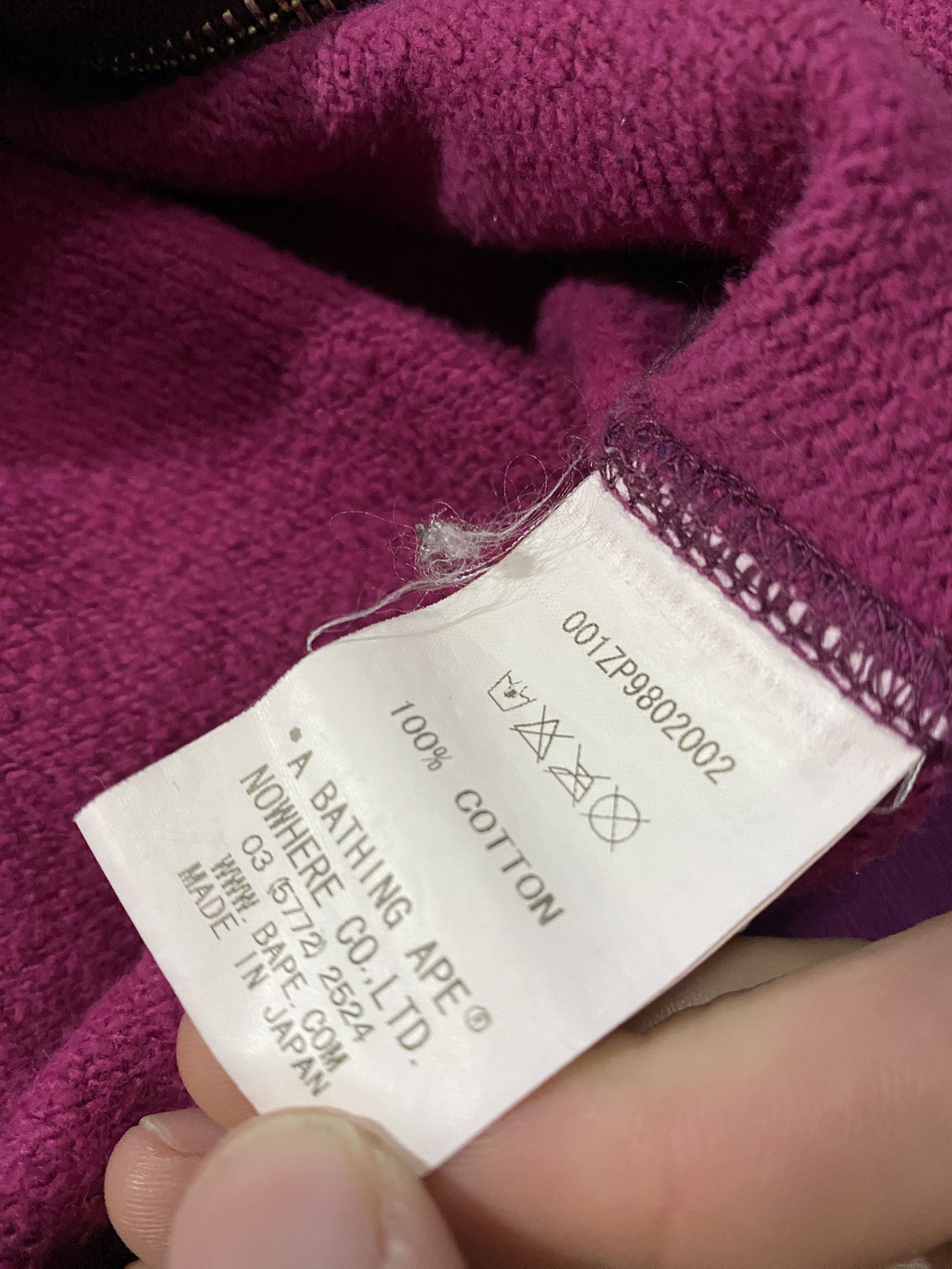 Bape Zoom Color Camo Full Zip Hoodie Size S / US 4 / IT 40 - 6 Thumbnail
