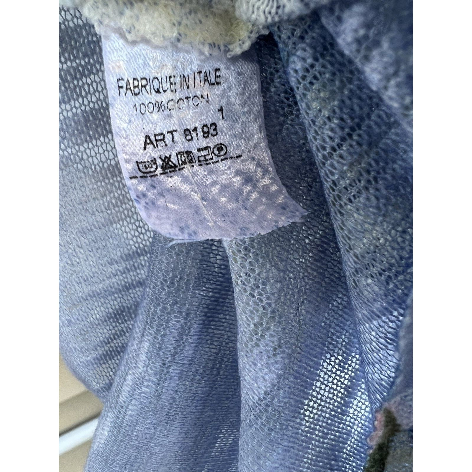 & Other Stories Made In Italy 100% Cotton Tunic Top Medium A000278 Size M / US 6-8 / IT 42-44 - 5 Thumbnail
