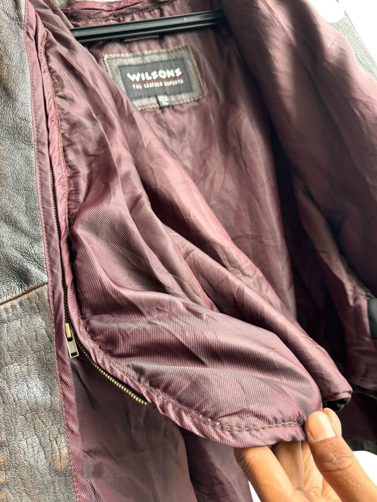 Wilsons Leather Vintage Wilsons Leather Jacket Size US XL / EU 56 / 4 - 11 Thumbnail