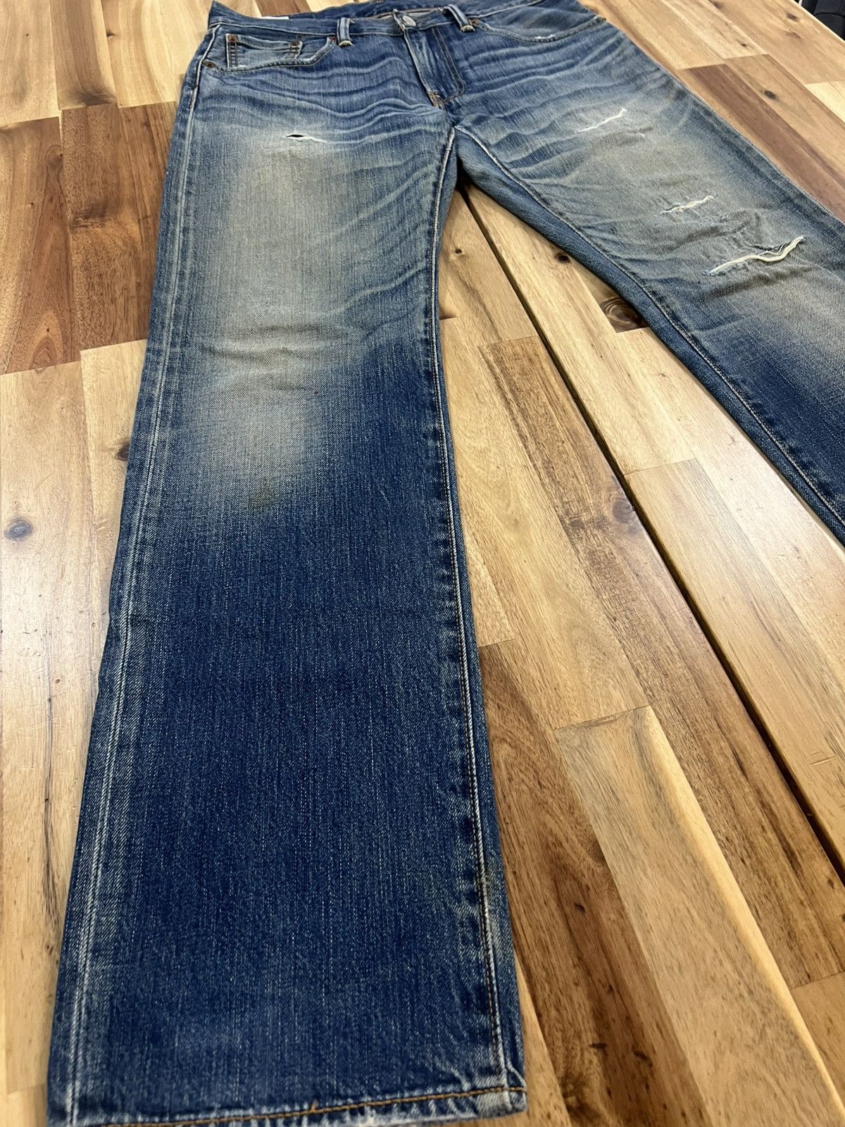 Levi's Vintage Levis 502 Distressed Denim Jeans Size US 31 - 2 Thumbnail