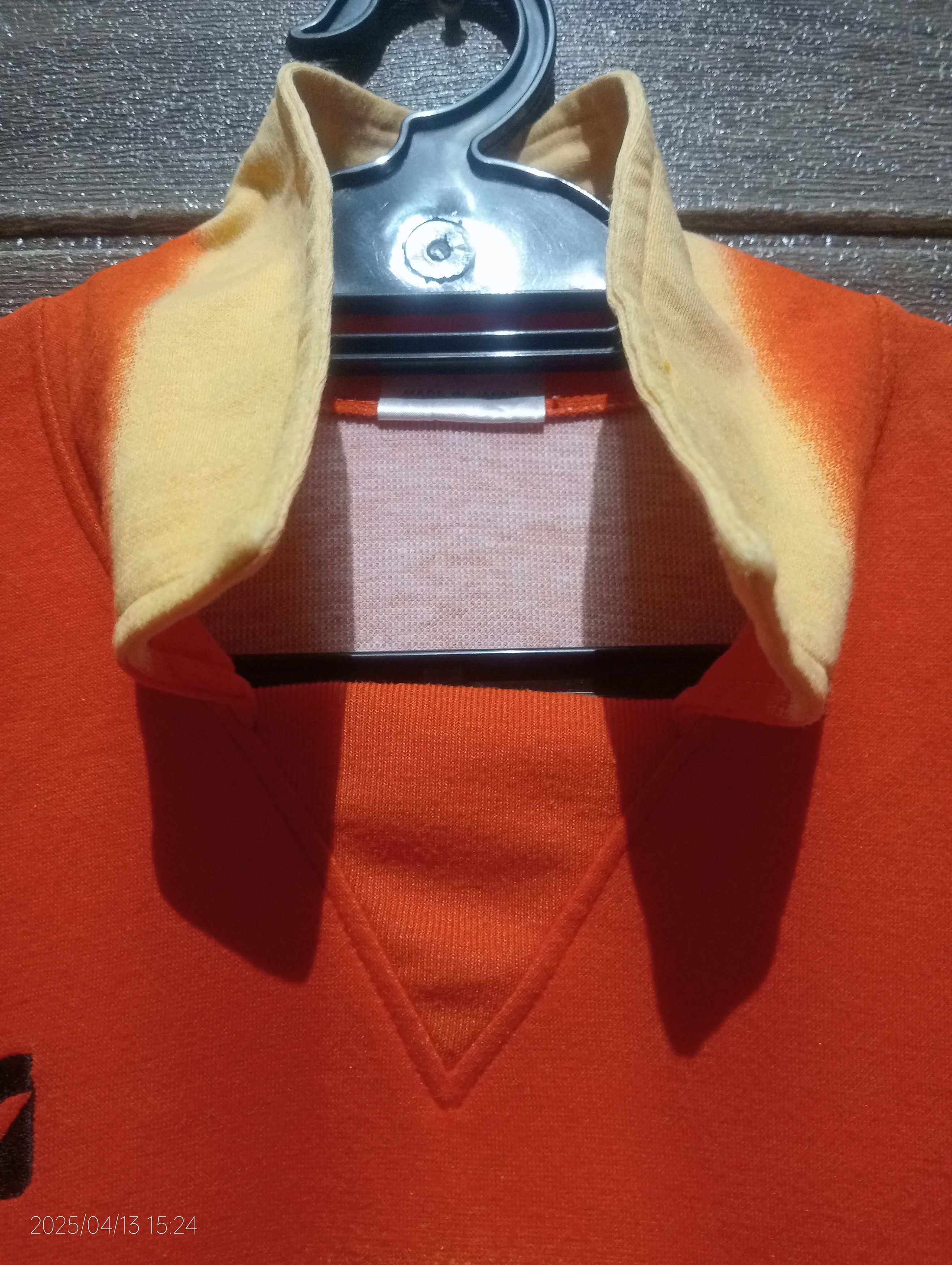 Mizuno Vintage '80s Single Stitch Mizuno Flame Long Sleeve Jersey Size US S / EU 44-46 / 1 - 7 Thumbnail
