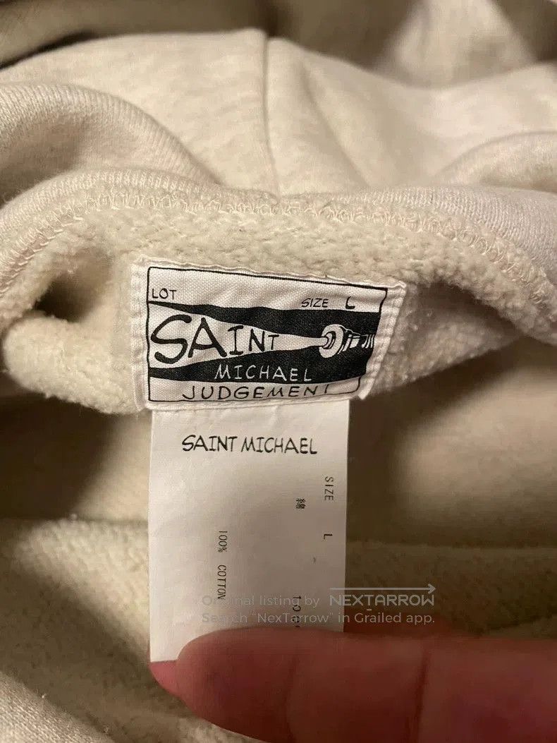 Saint Michael Vintage Saint Michael Graffiti Hoodie. Size US L / EU 52-54 / 3 - 5 Thumbnail