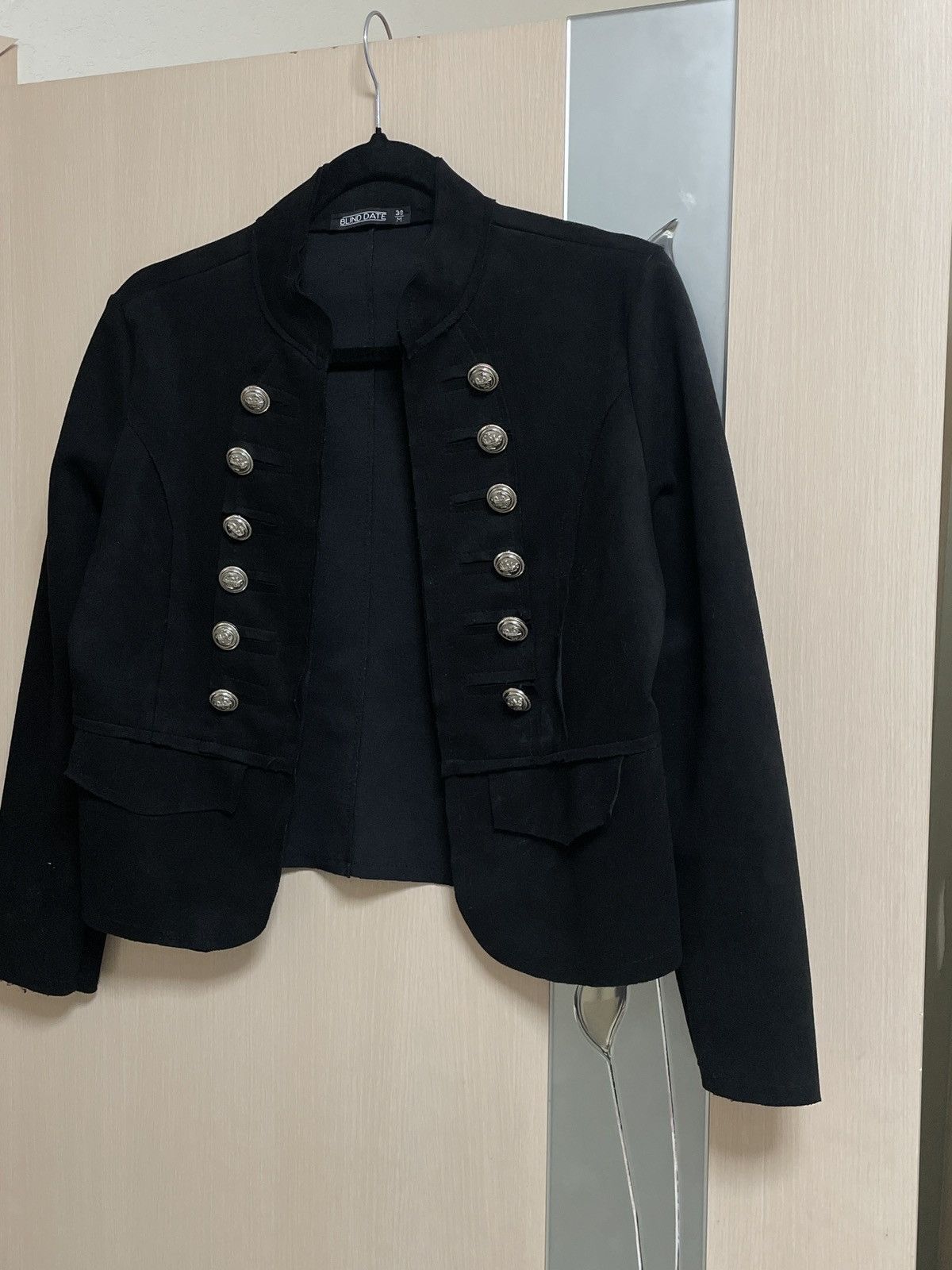 Hysteric Glamour 00s Napoleon Military Jacket Japan 29 PPFM If Six Was Nine Size XS / US 0-2 / IT 36-38 - 3 Thumbnail