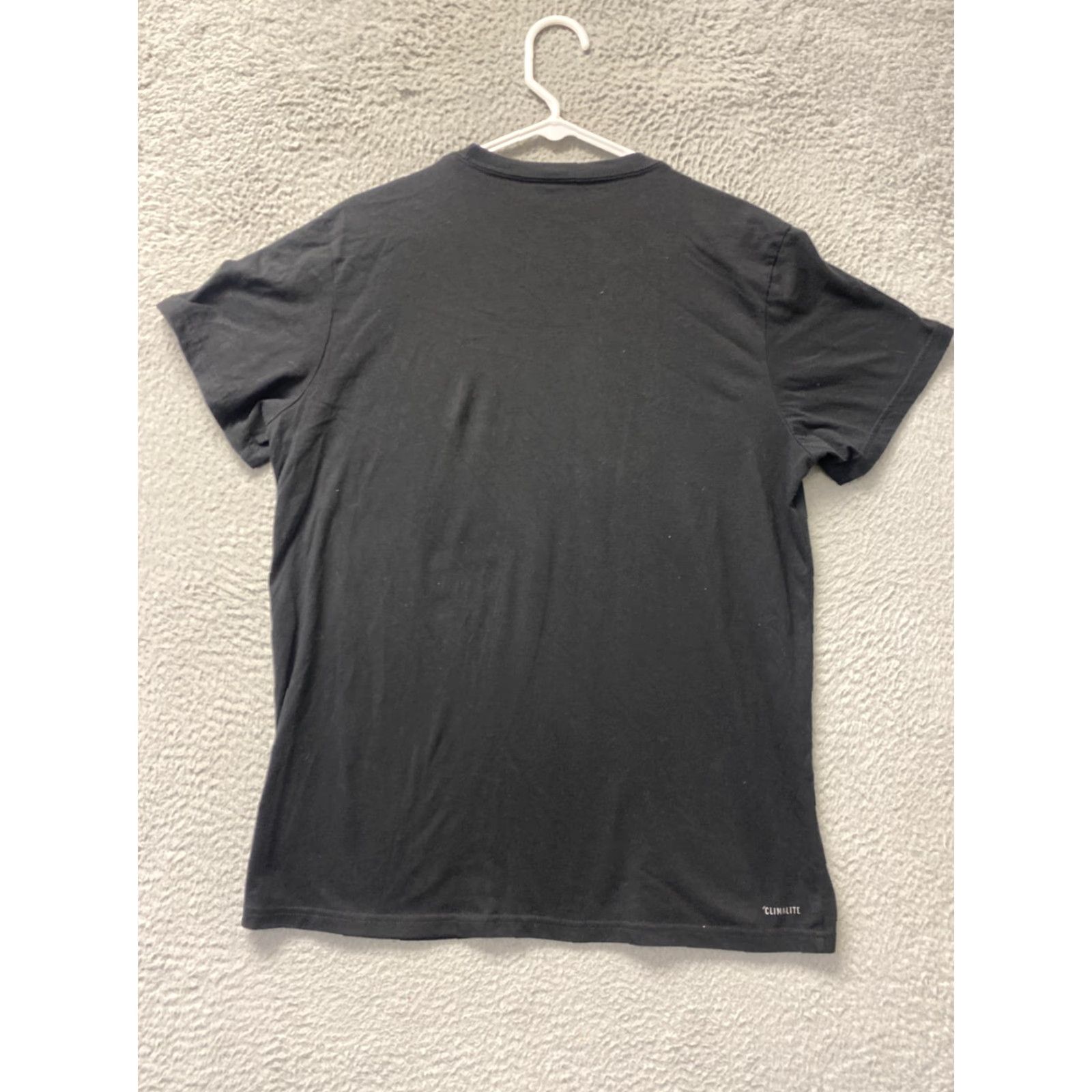 Adidas Adidas Men's Large Black Crew Neck Casual T-Shirt 1066 Size US L / EU 52-54 / 3 - 6 Thumbnail