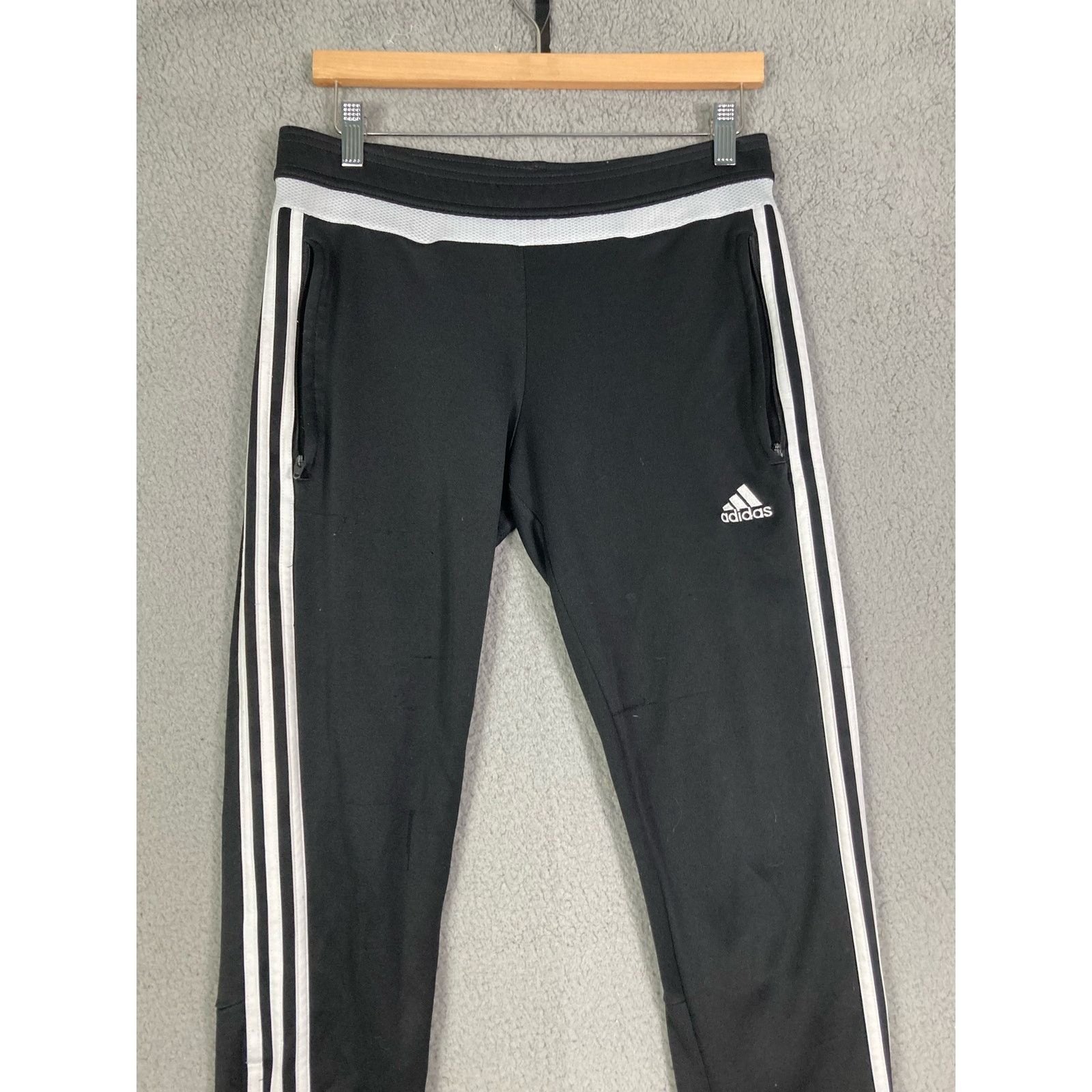 Adidas Adidas Climacool Joggers Black White Men's S Breathable Size US 30 / EU 46 - 2 Thumbnail