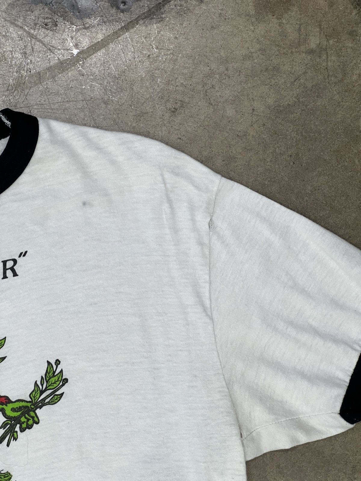 Vintage Vintage 80s Weedbuster Ain’t Fraid Ghostbusters Parody Tee Size US L / EU 52-54 / 3 - 6 Thumbnail