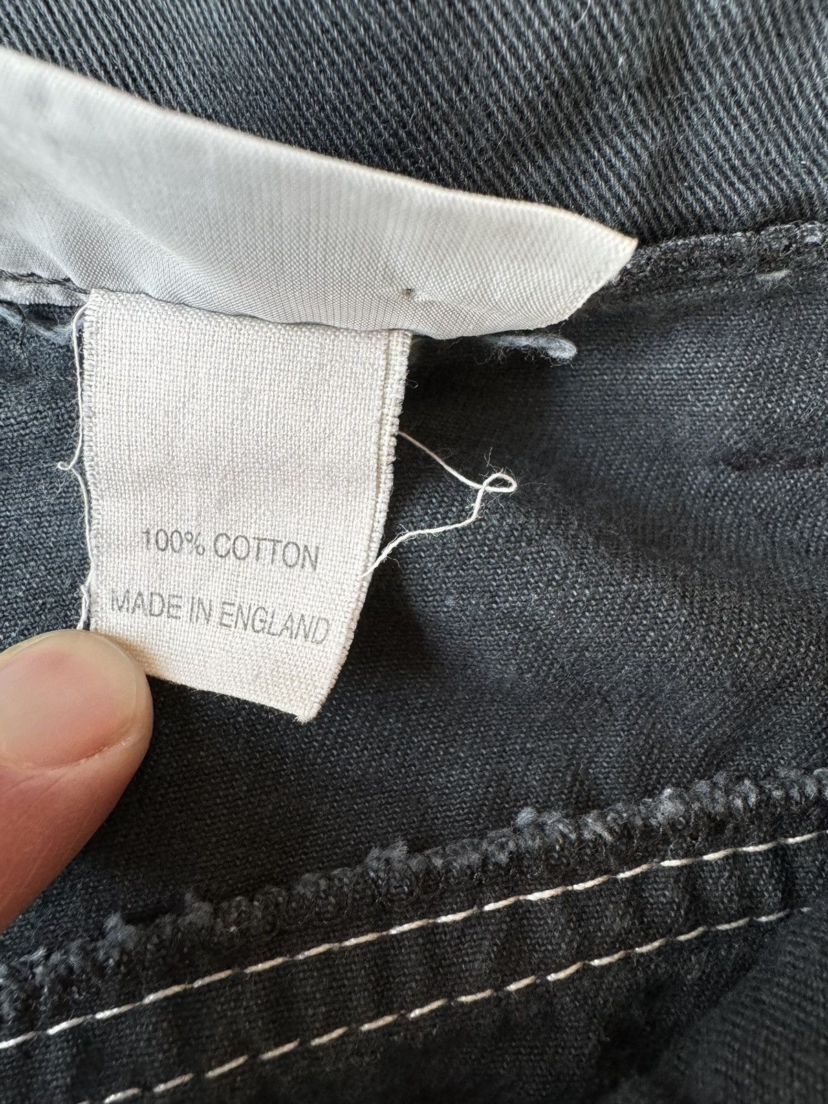 W&LT 90’s LONDON MADE 303 Culture Barrel Cut Pants Size US 32 / EU 48 - 5 Thumbnail