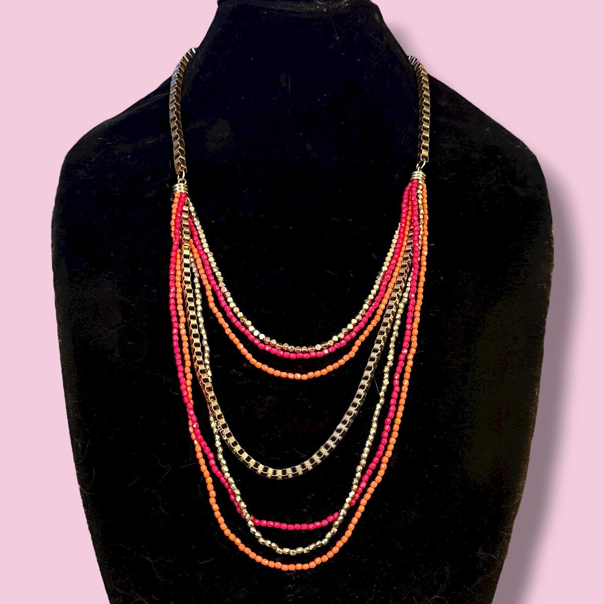 Vera Bradley Vera Bradley Ziggy Zinnia colorful layered bead necklace Size ONE SIZE - 1 Thumbnail