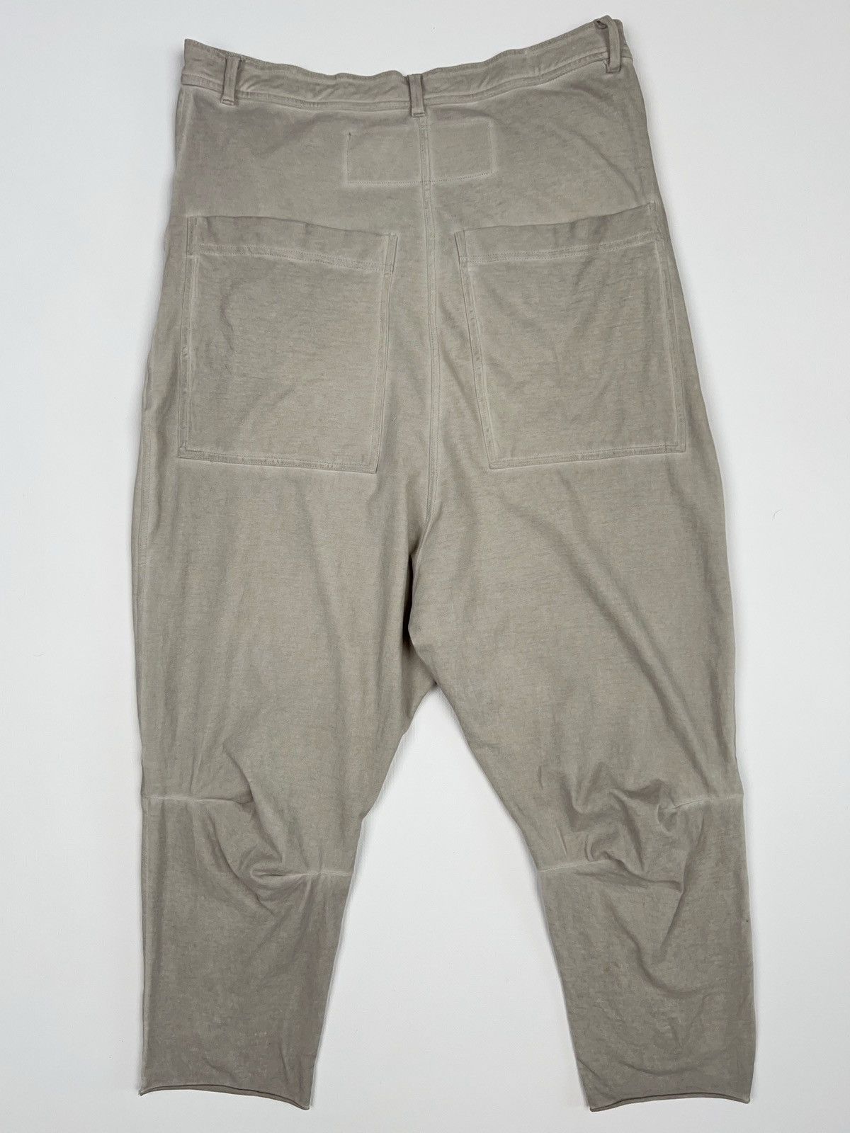 Rundholz Rundholz Stone Washed Grey Trousers Crotch Pants Wide Drop Size 26" / US 2 / IT 38 - 3 Thumbnail