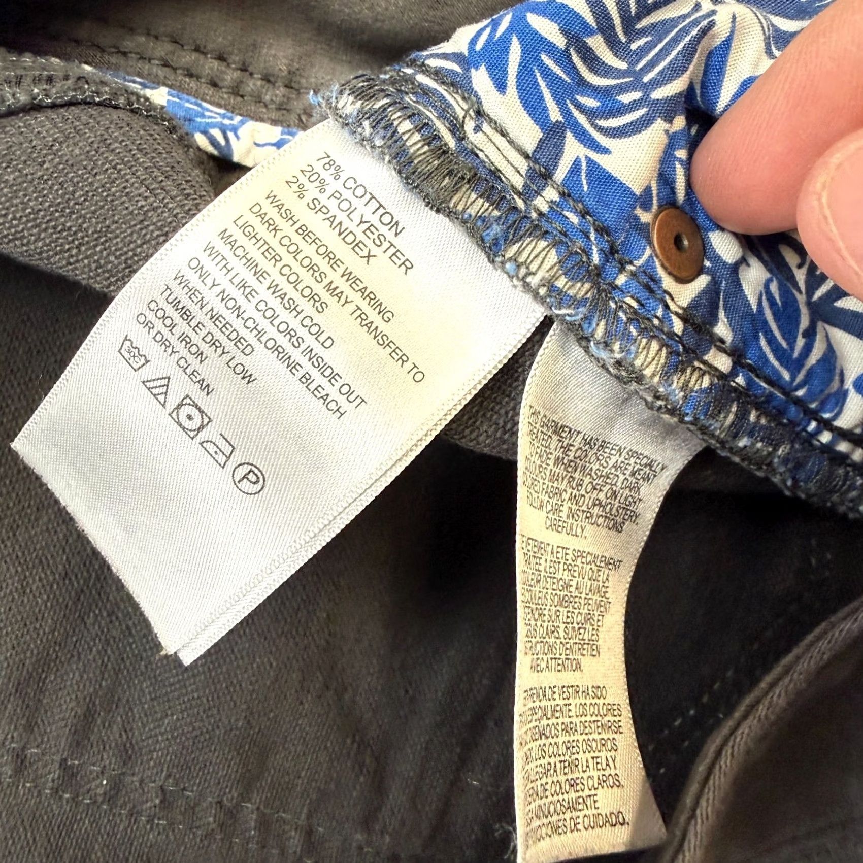 Tommy Bahama Tommy Bahama Pants Mens 38x30 Gray Harbor Point 5-Pocket Stretch Chino Size US 38 / EU 54 - 6 Thumbnail