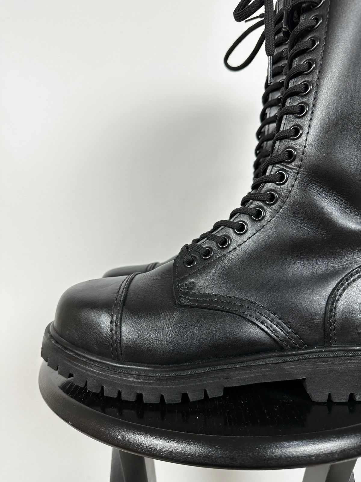 Vintage Vintage Undercover High Leather Steel Toe England Boots Size US 7.5 / EU 40-41 - 13 Thumbnail