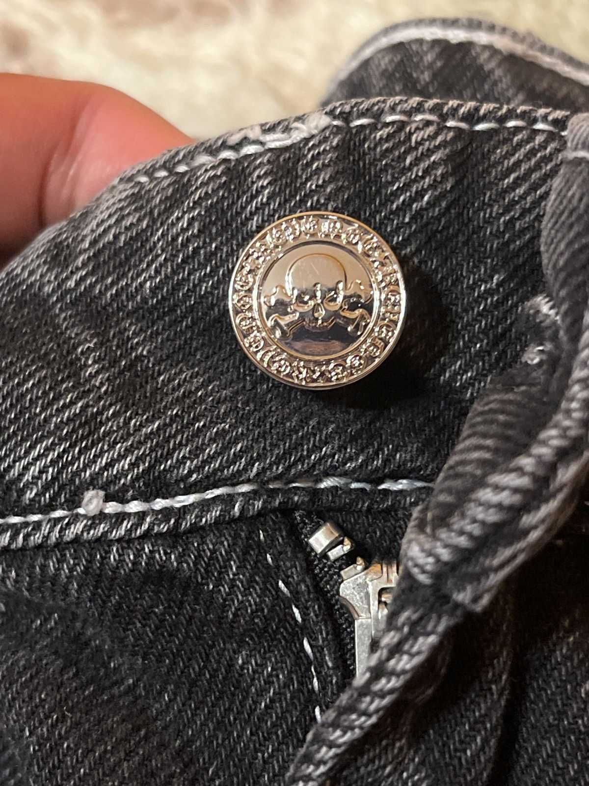 Revenge Revenge Web Patch Jeans Size US 30 / EU 46 - 6 Thumbnail
