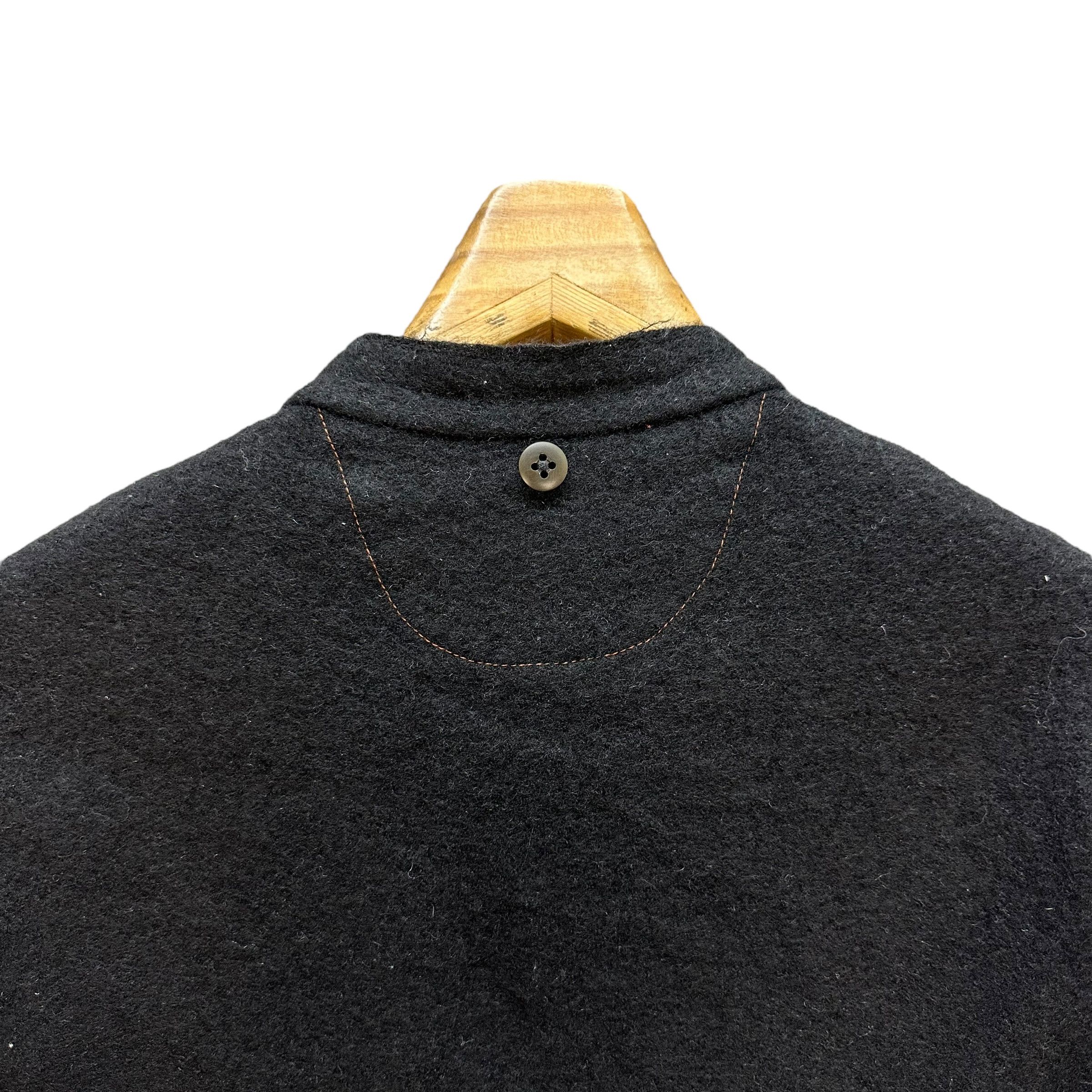 45rpm Vintage 45rpm Cotton Sleeve Button Wool Jacket #A65-1566 Size US S / EU 44-46 / 1 - 12 Thumbnail