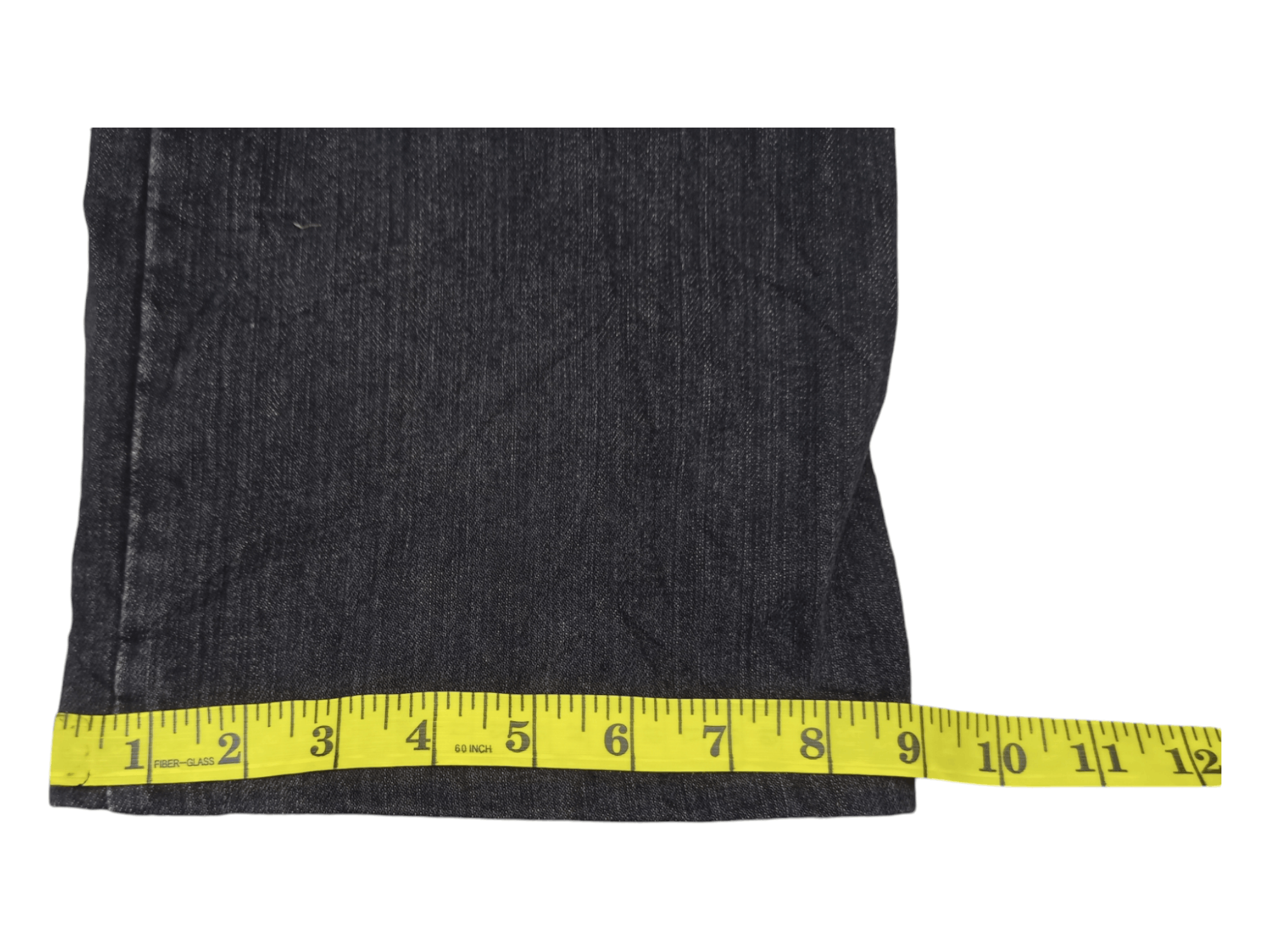 Japanese Brand Japanese Black Denim Lace Up Zipper Flared Jeans Size US 31 - 23 Thumbnail