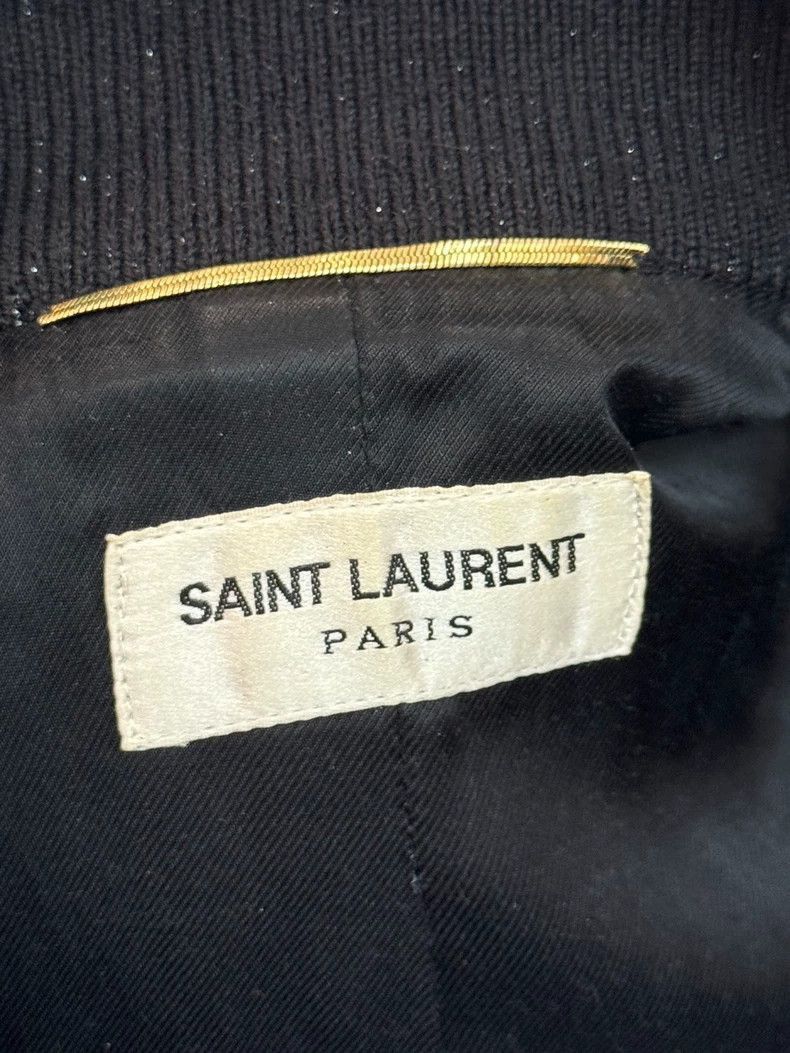 Saint Laurent Paris Saint Laurent Paris Saint Laurent Leather Sleeve Baseball Size US M / EU 48-50 / 2 - 3 Thumbnail